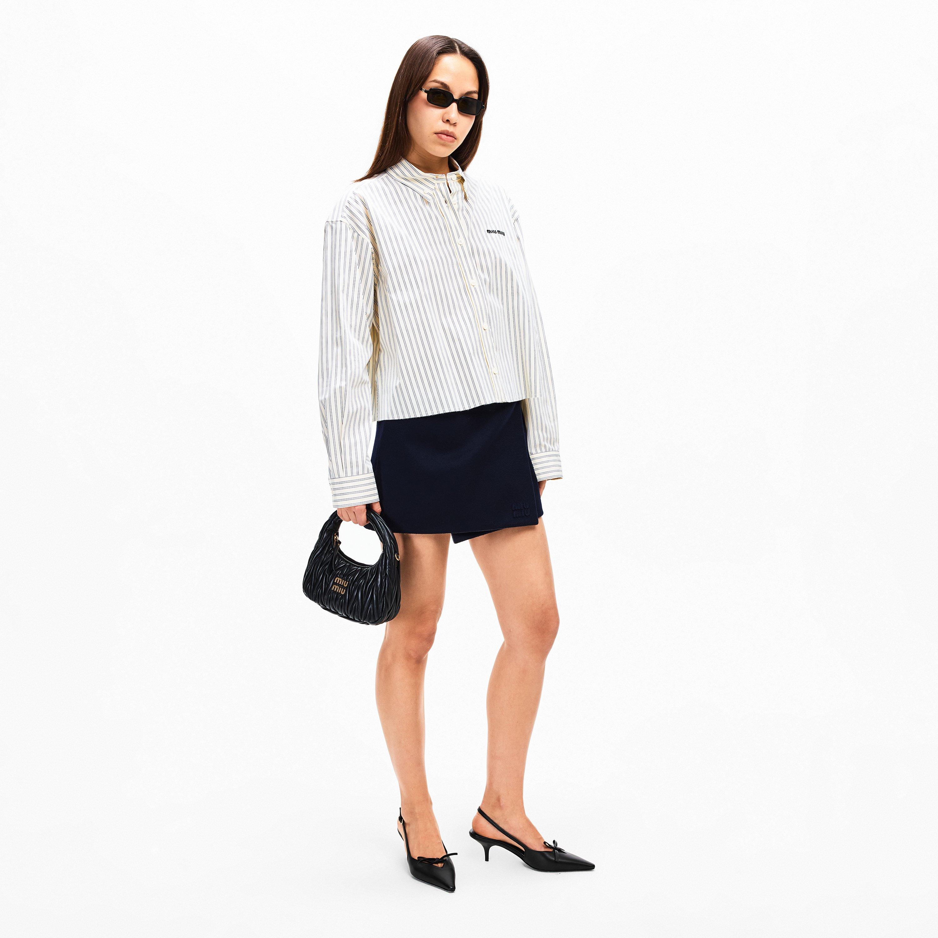 Black/Grey - Miu Miu - Miu Sun 0MU 11ZS Ld63 - 6