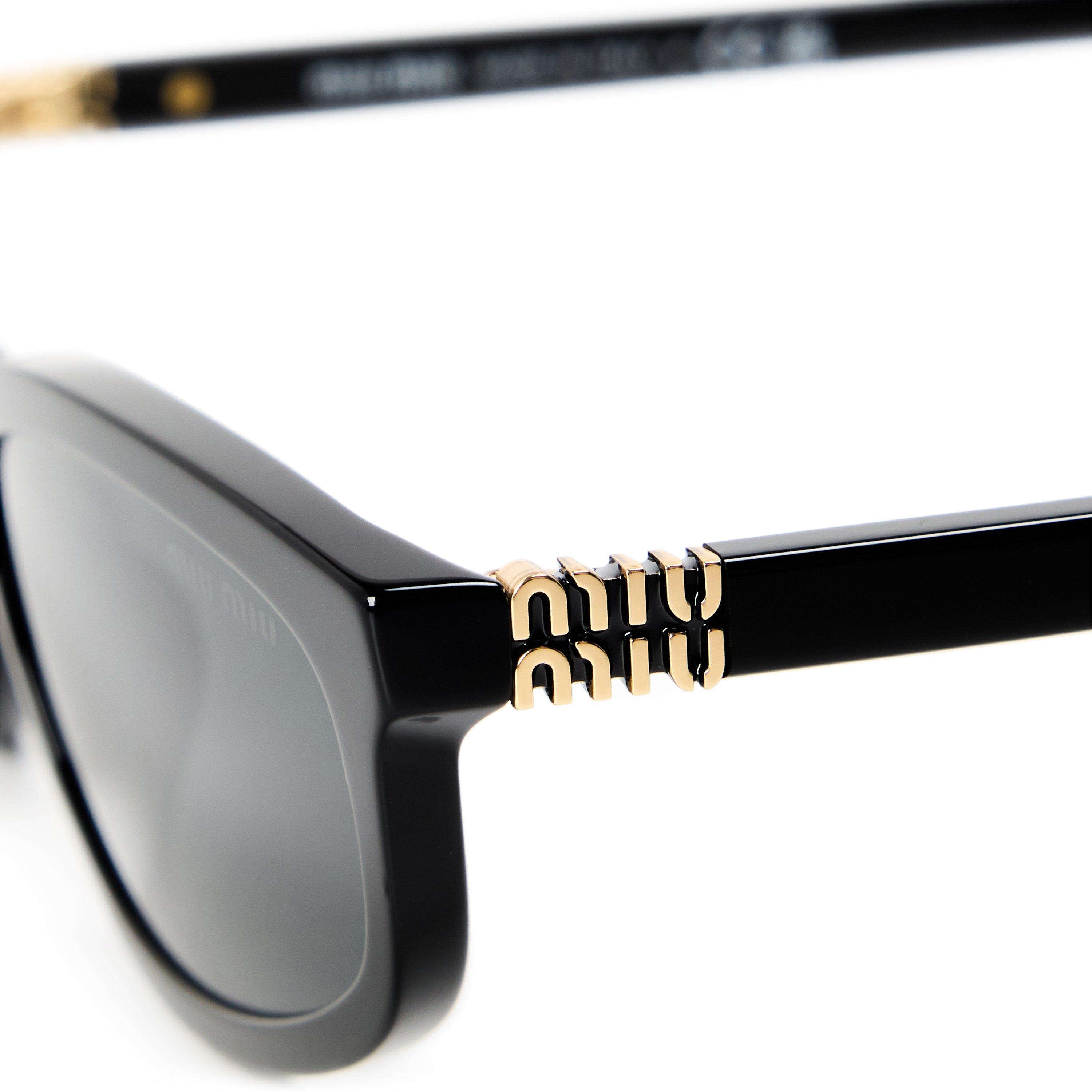 Black/Grey - Miu Miu - Miu Sun 0MU A06S Ld63 - 3