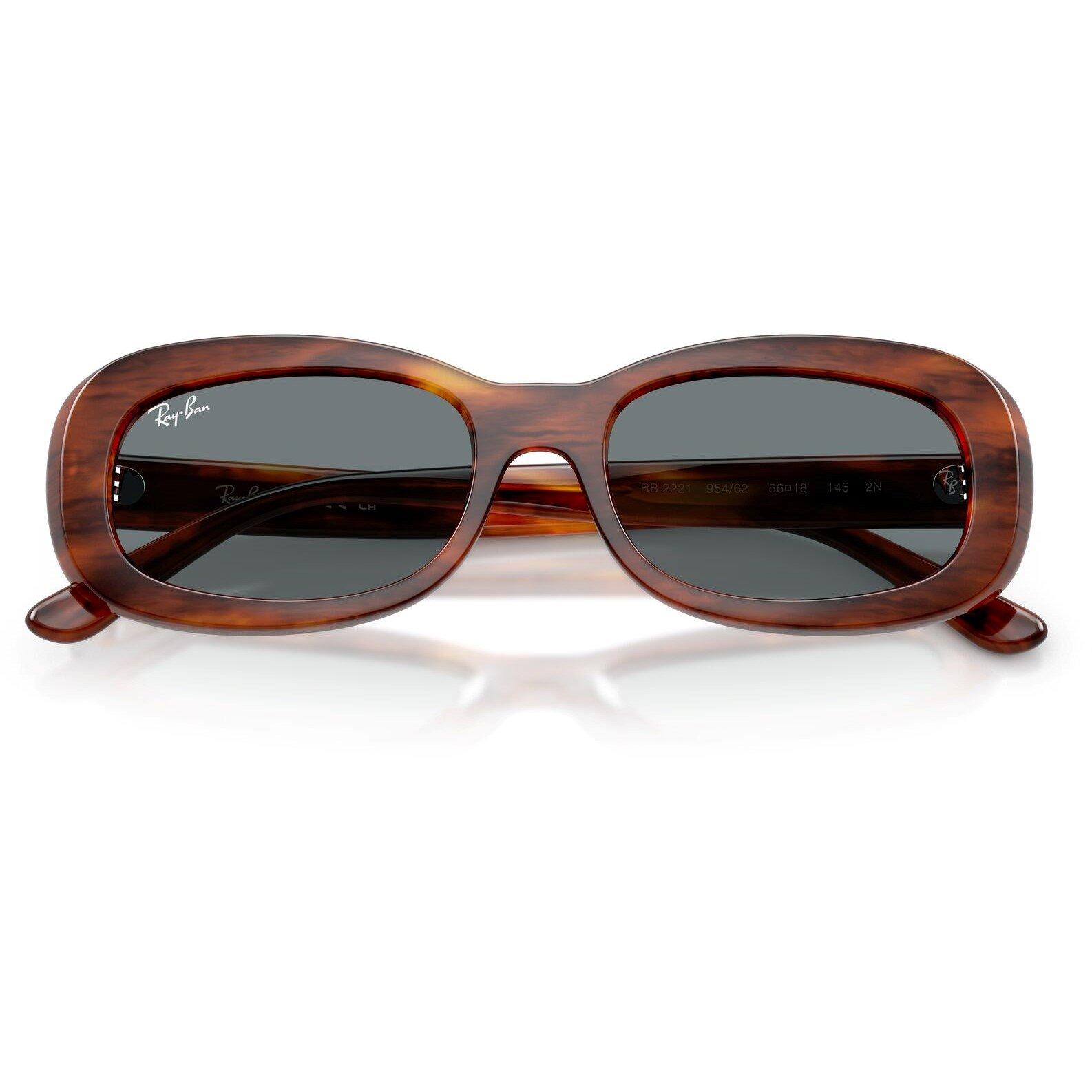 Striped Havana - Ray-Ban - Women's Rectangle Sunglasses - 2