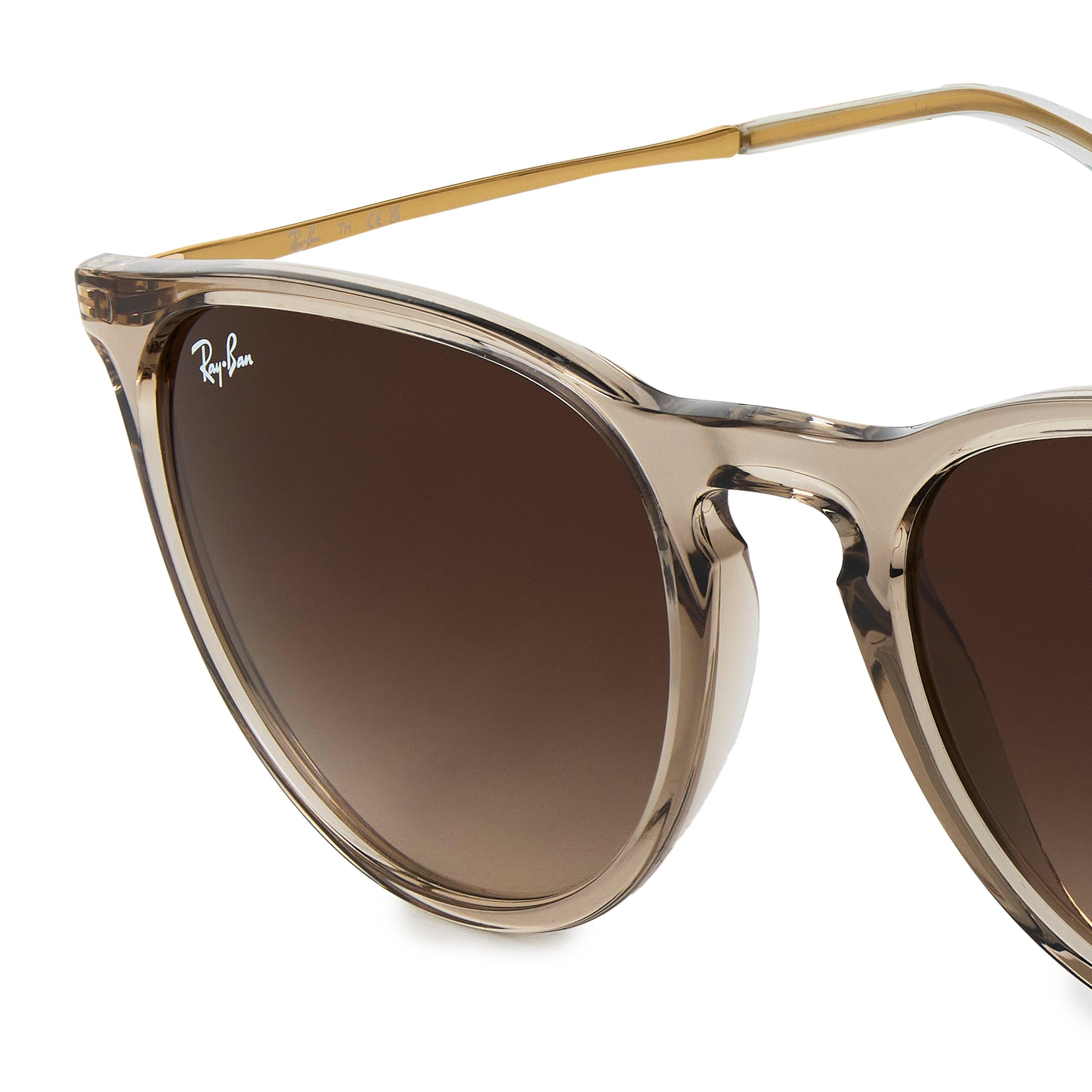 Brown/Brown - Ray-Ban - Women's Round Sunglasses - 3