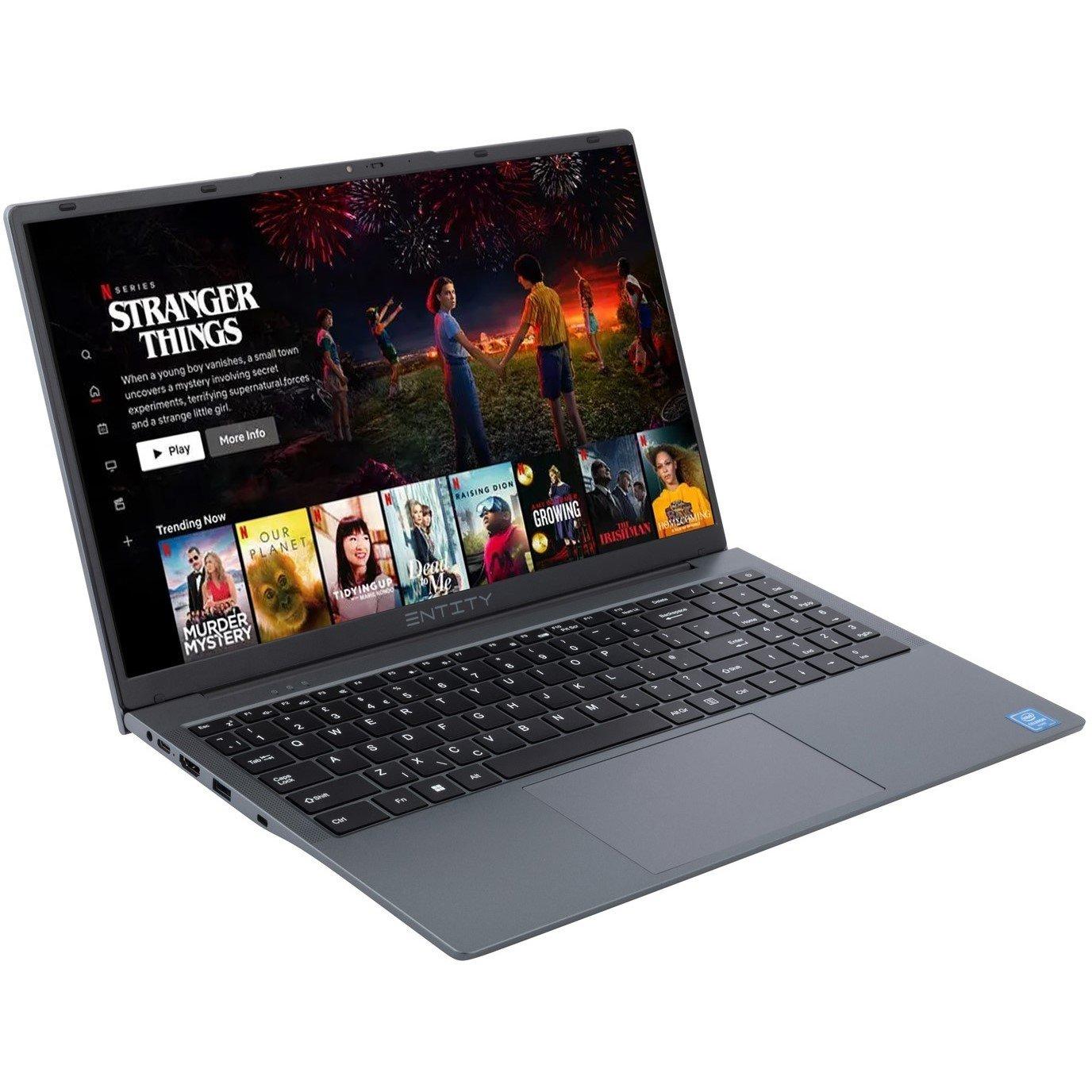 Schwarz - Entity - Book 15 15.6 Inch Laptop - Intel Celeron N4020 - 2