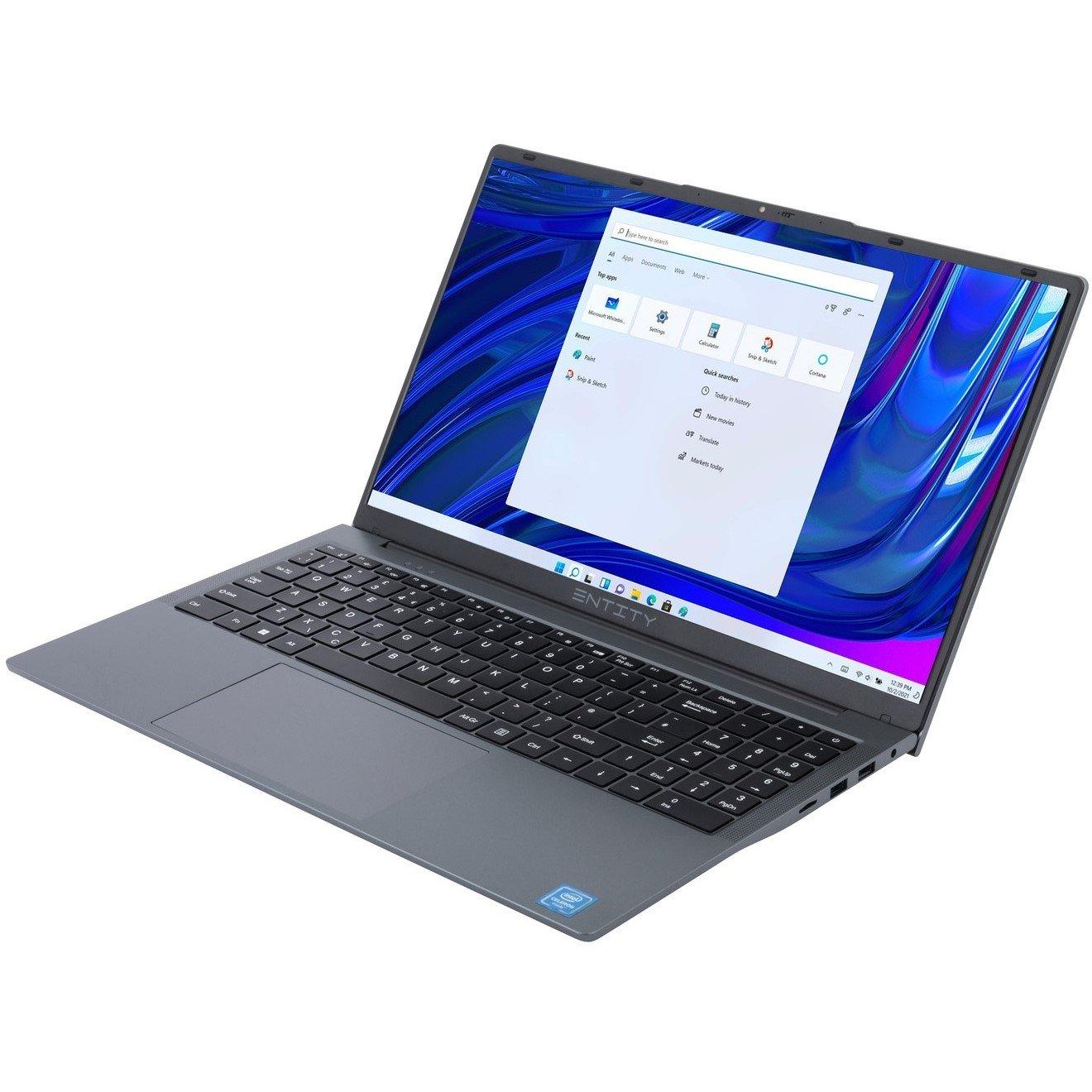 Schwarz - Entity - Book 15 15.6 Inch Laptop - Intel Celeron N4020 - 3