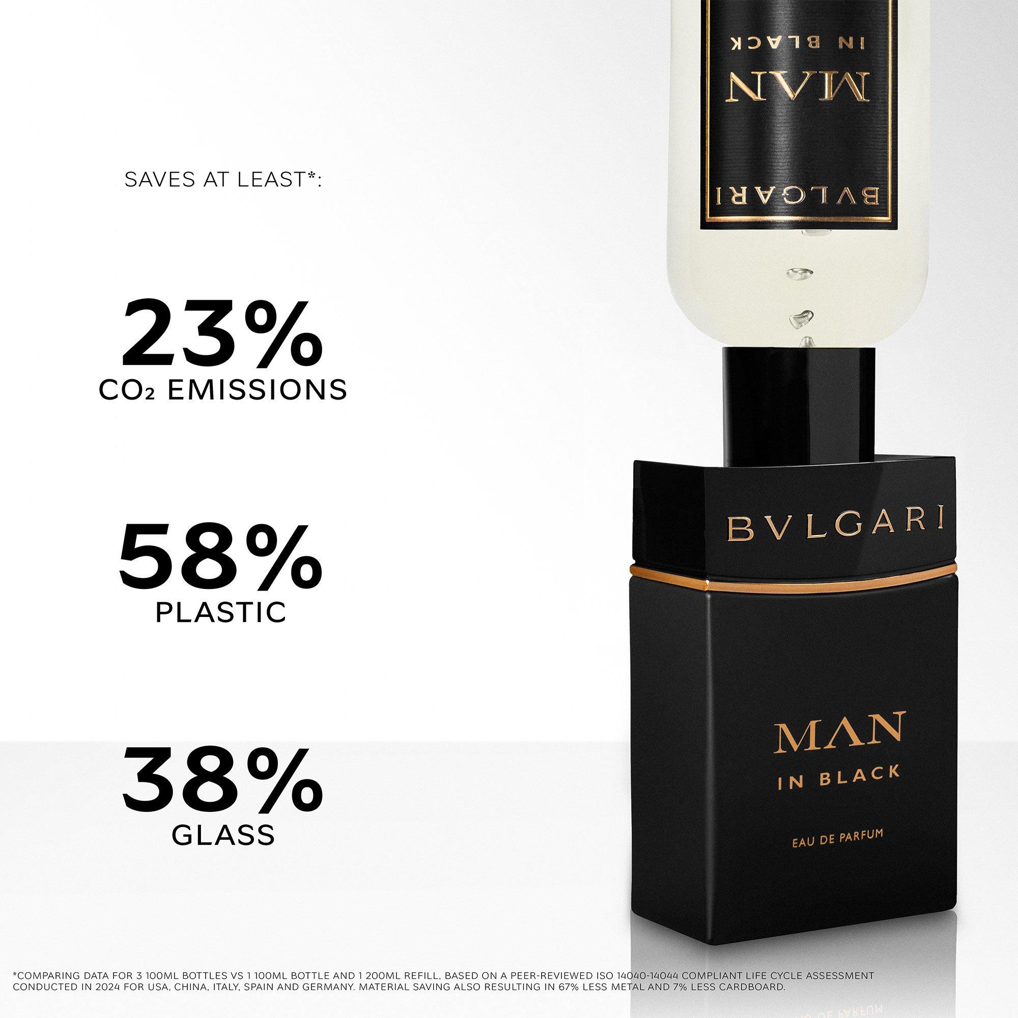 Clear - Bvlgari - Man In Black Eau de Parfum Refill 200ml - 3