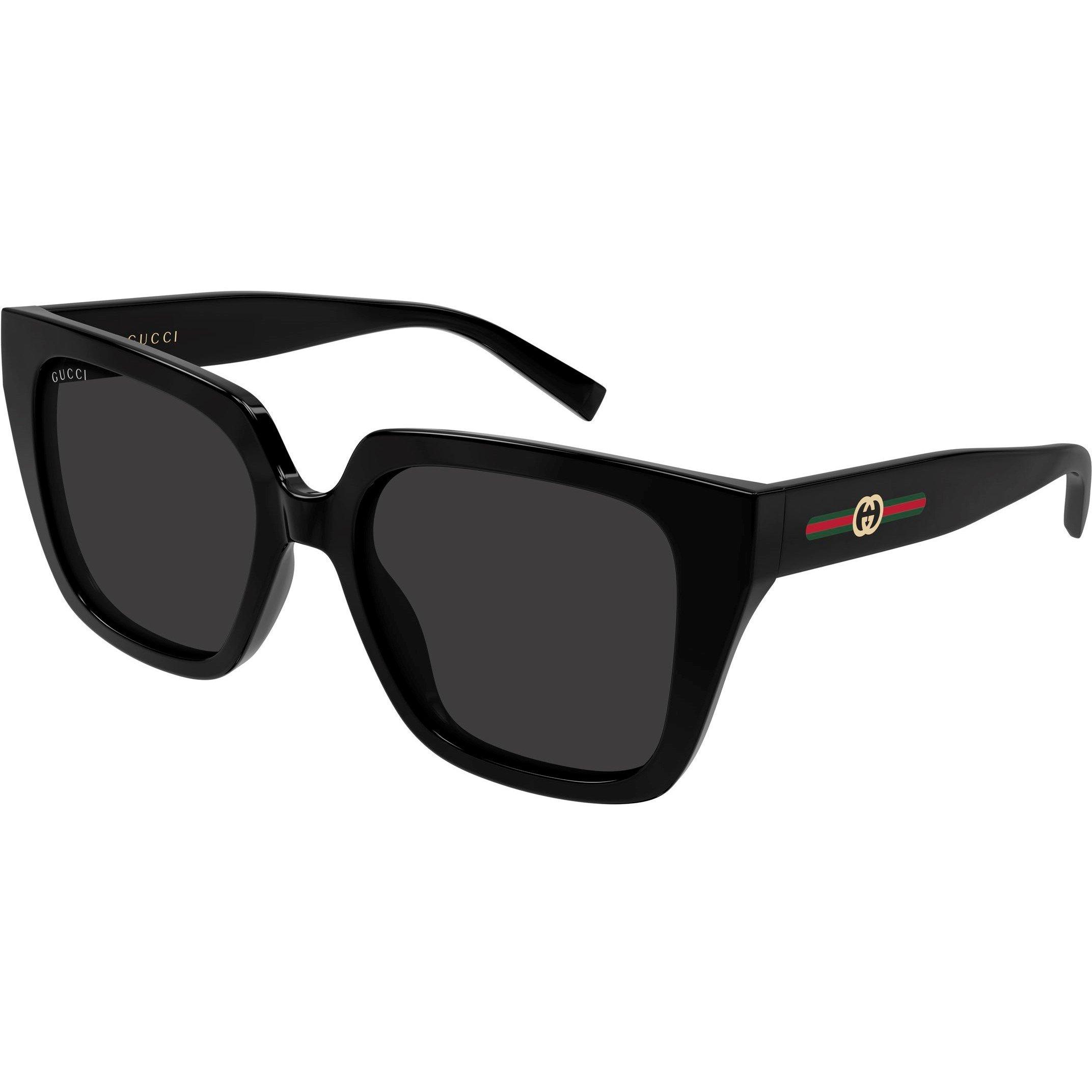 Black/Grey - Gucci - Women's Square Sunglasses