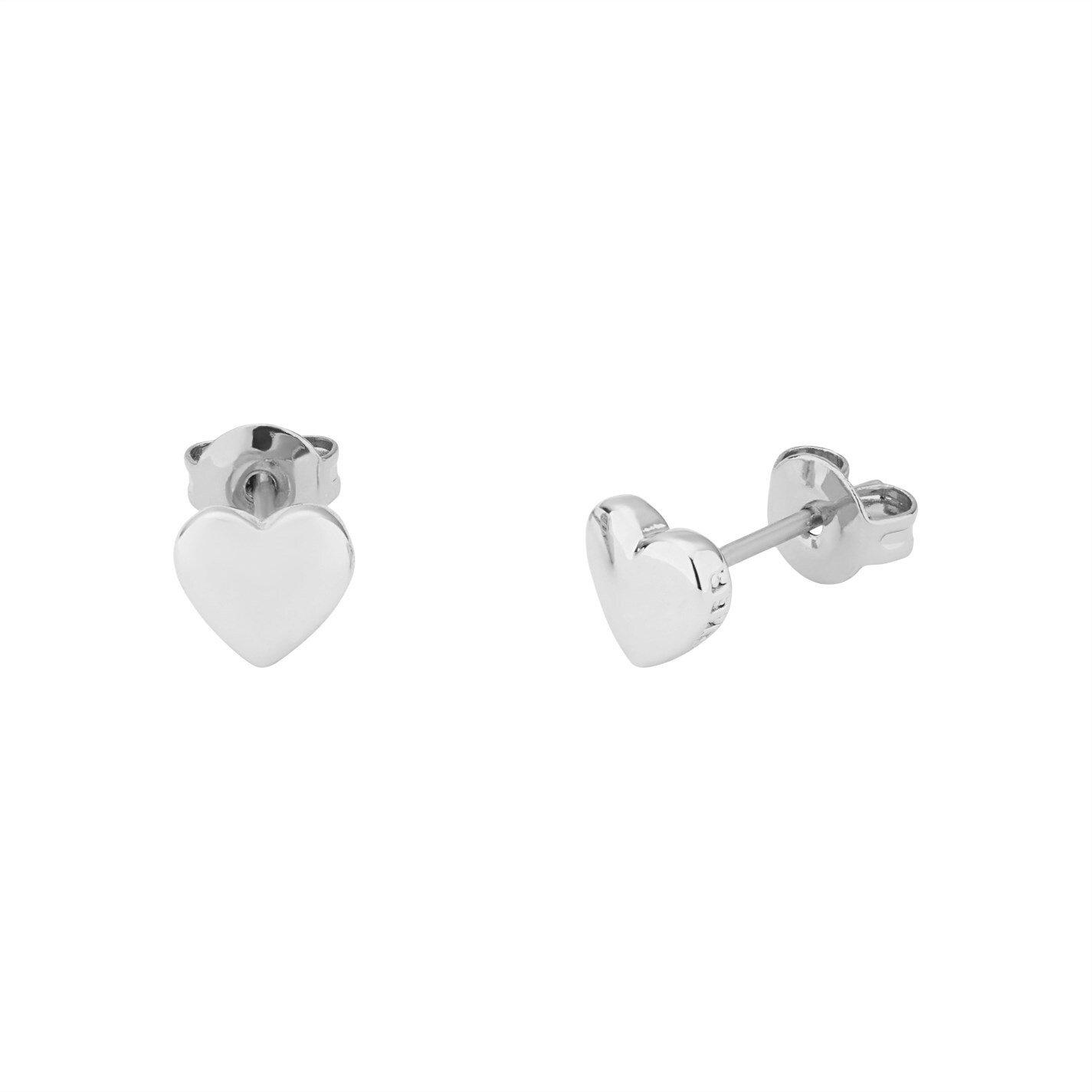 Ted Baker Women's Harly Heart Stud Earrings - Silver*