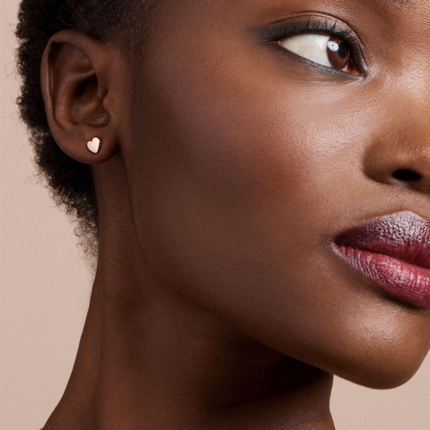 Roségoud* - Ted Baker - Harly Heart Stud Earrings - 3