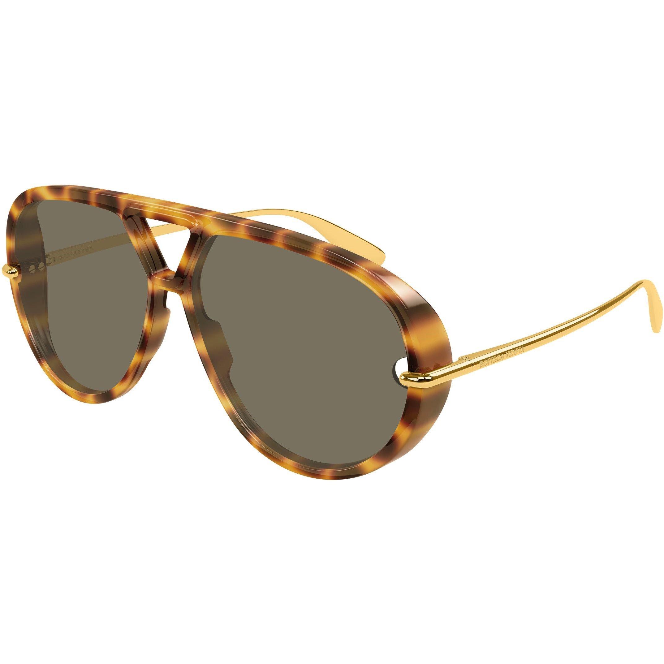 Havana - Bottega Veneta - Women's Aviator Sunglasses