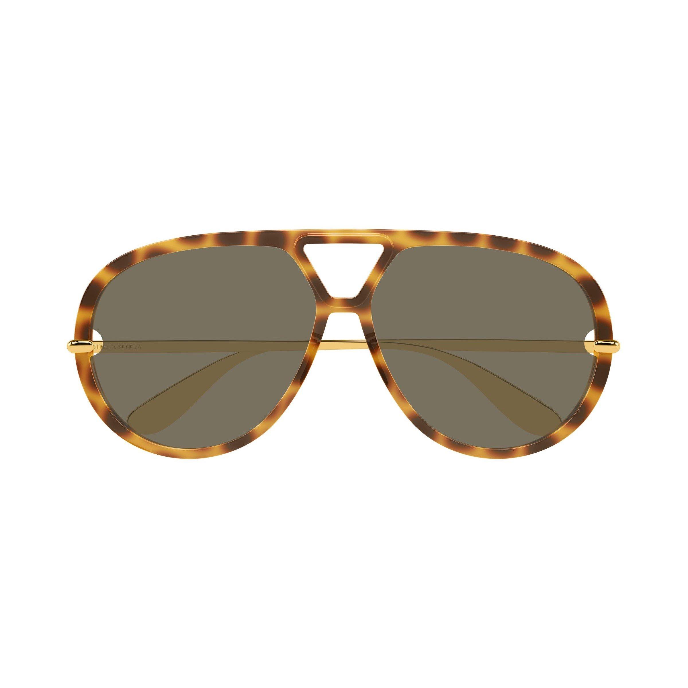 Havana - Bottega Veneta - Bottega Veneta Womens BV1274S Aviator Sunglasses - 2
