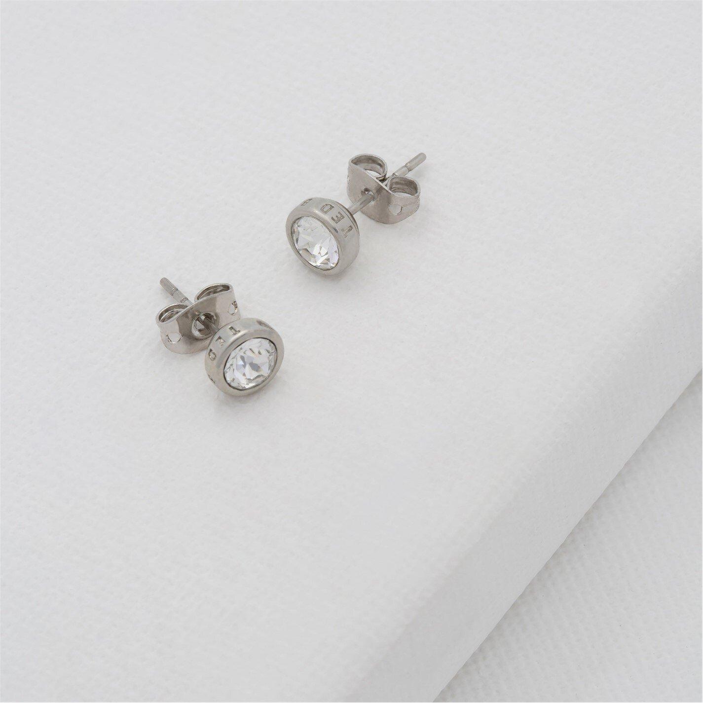 Zilver - Ted Baker - Crystal Stud Earrings - 4