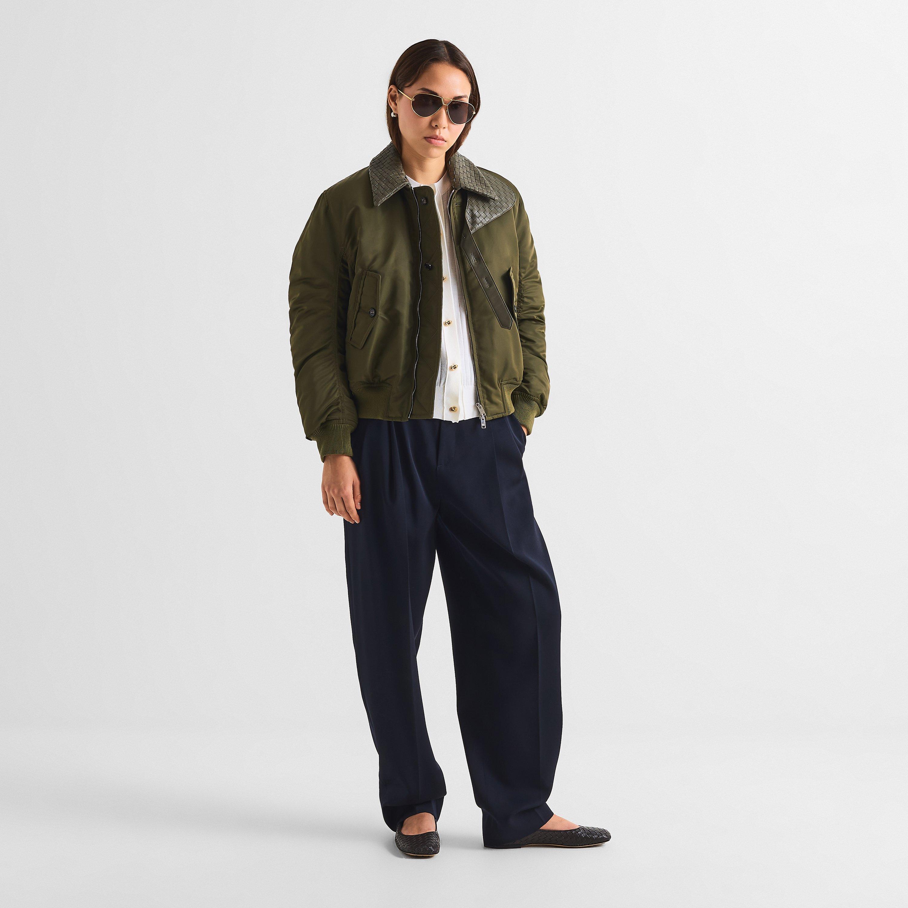 Gold - Bottega Veneta - Bottega Veneta Womens BV1437S Aviator Sunglasses - 3