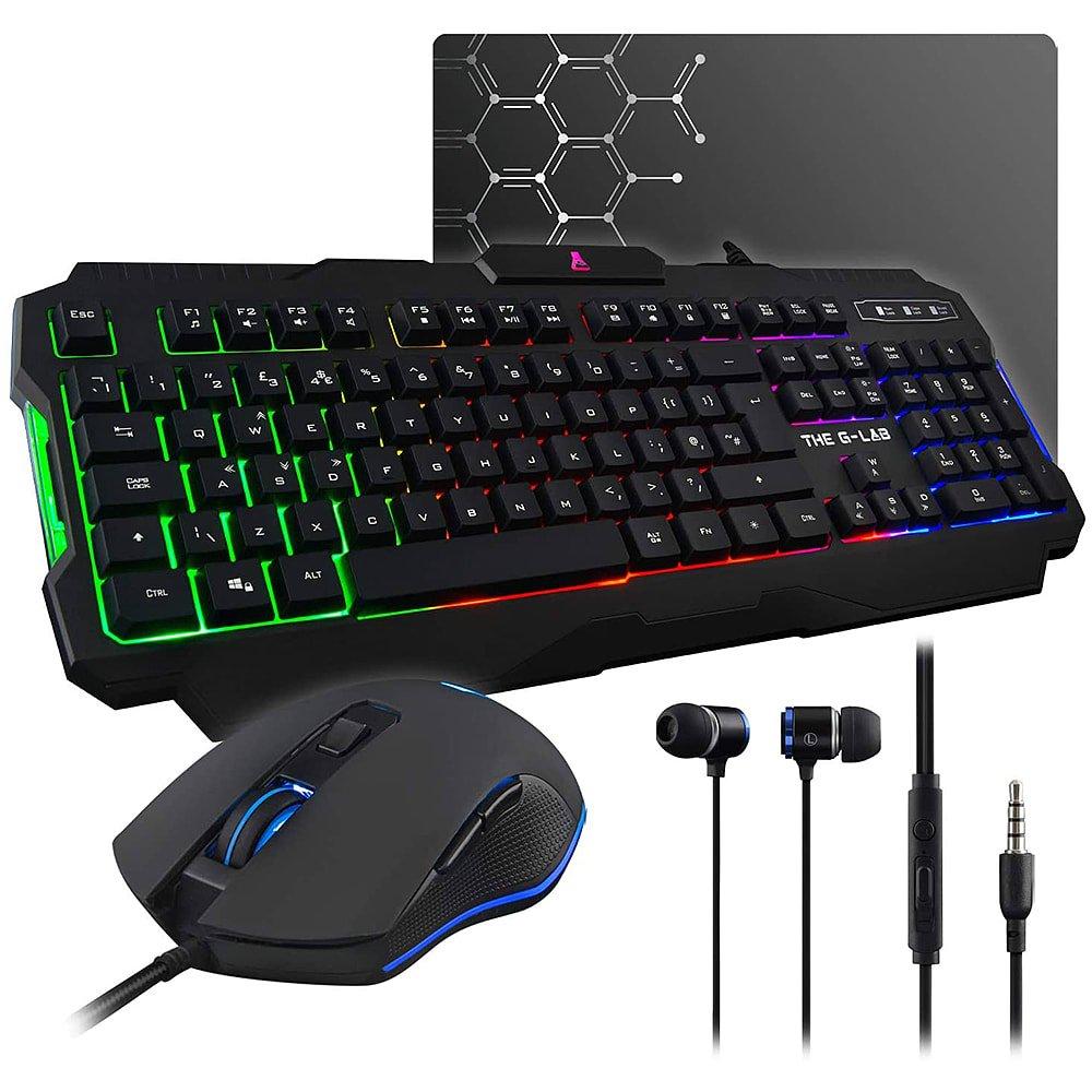 G-Lab Combo Helium Gaming Kit | FRASERS