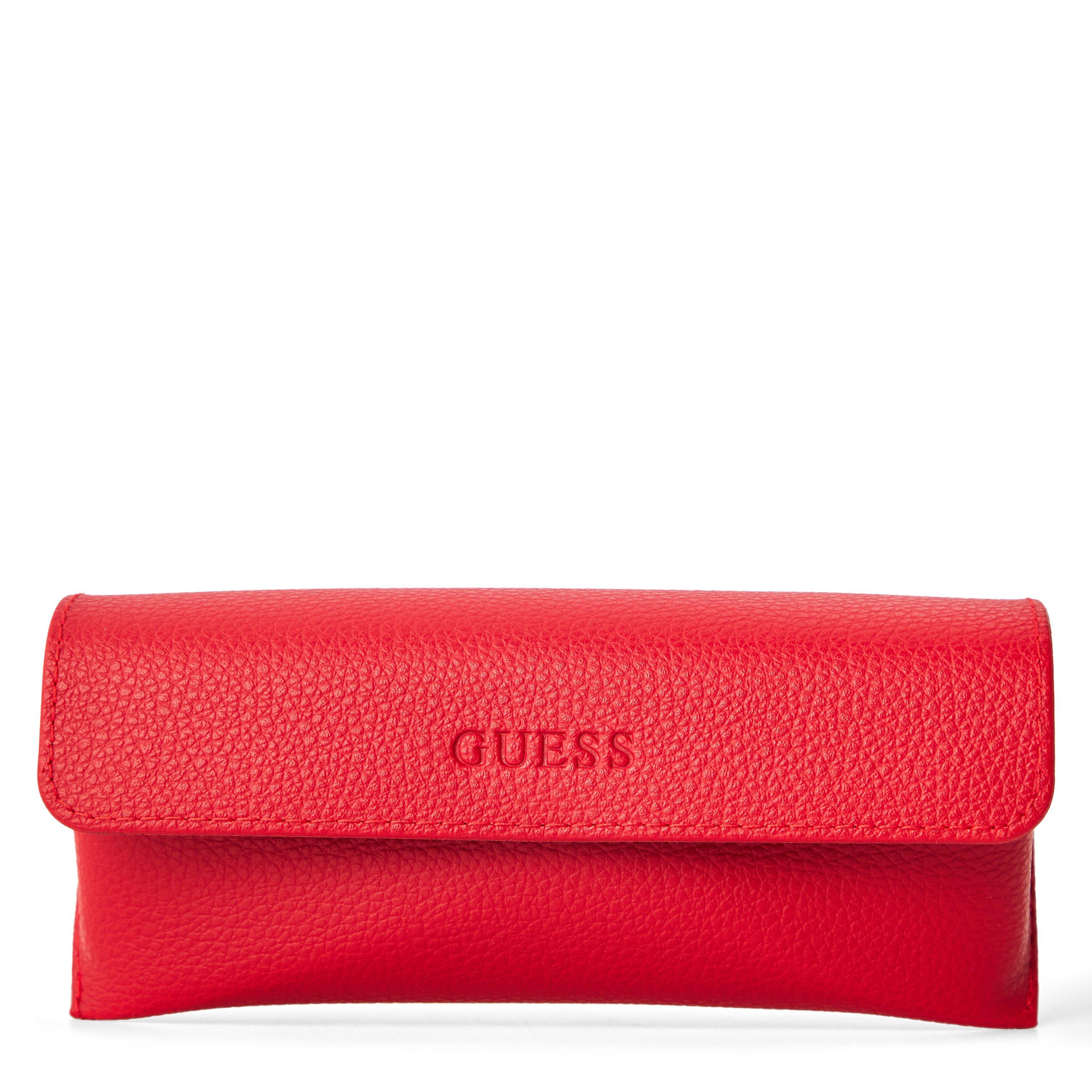 Gold - Guess - Women's Rectangle Sunglasses - 4
