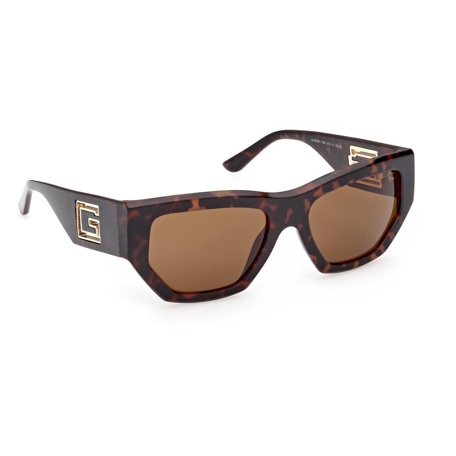 Dark Havana - Guess - Womens Cat Eye Sunglasses - 2