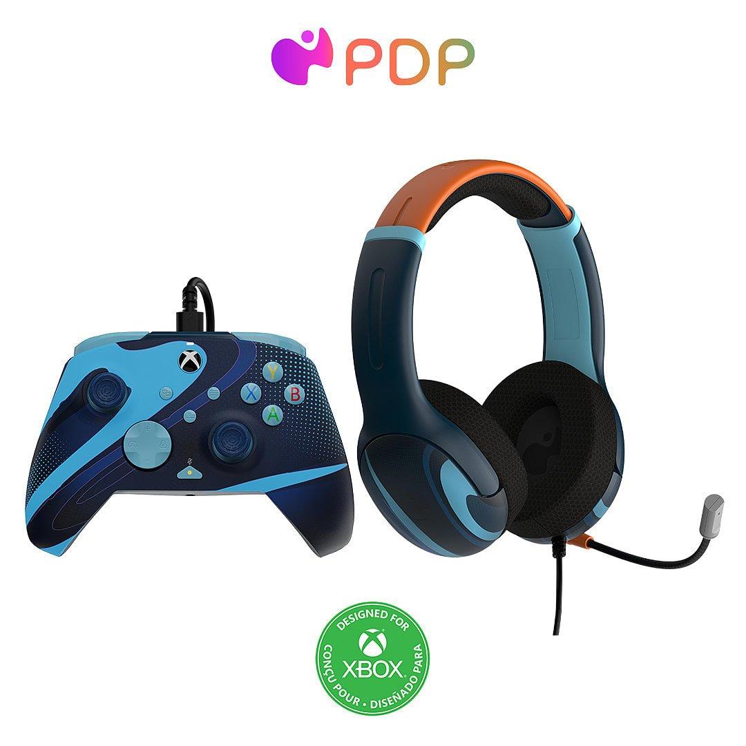 Plava plima - PDP - GLOW Headset & Controller Bundle for Xbox - 3