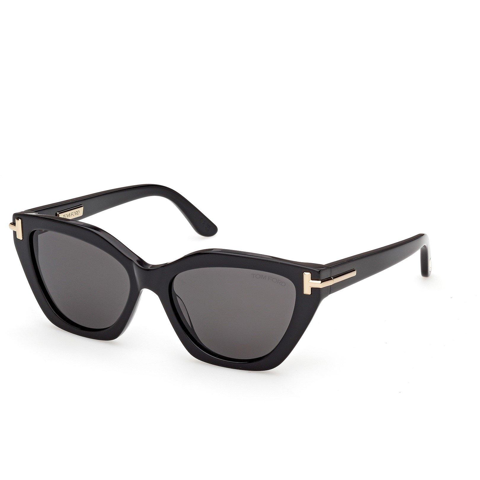 Shiny Black - Tom Ford - Womens Cat Eye Sunglasses - 1