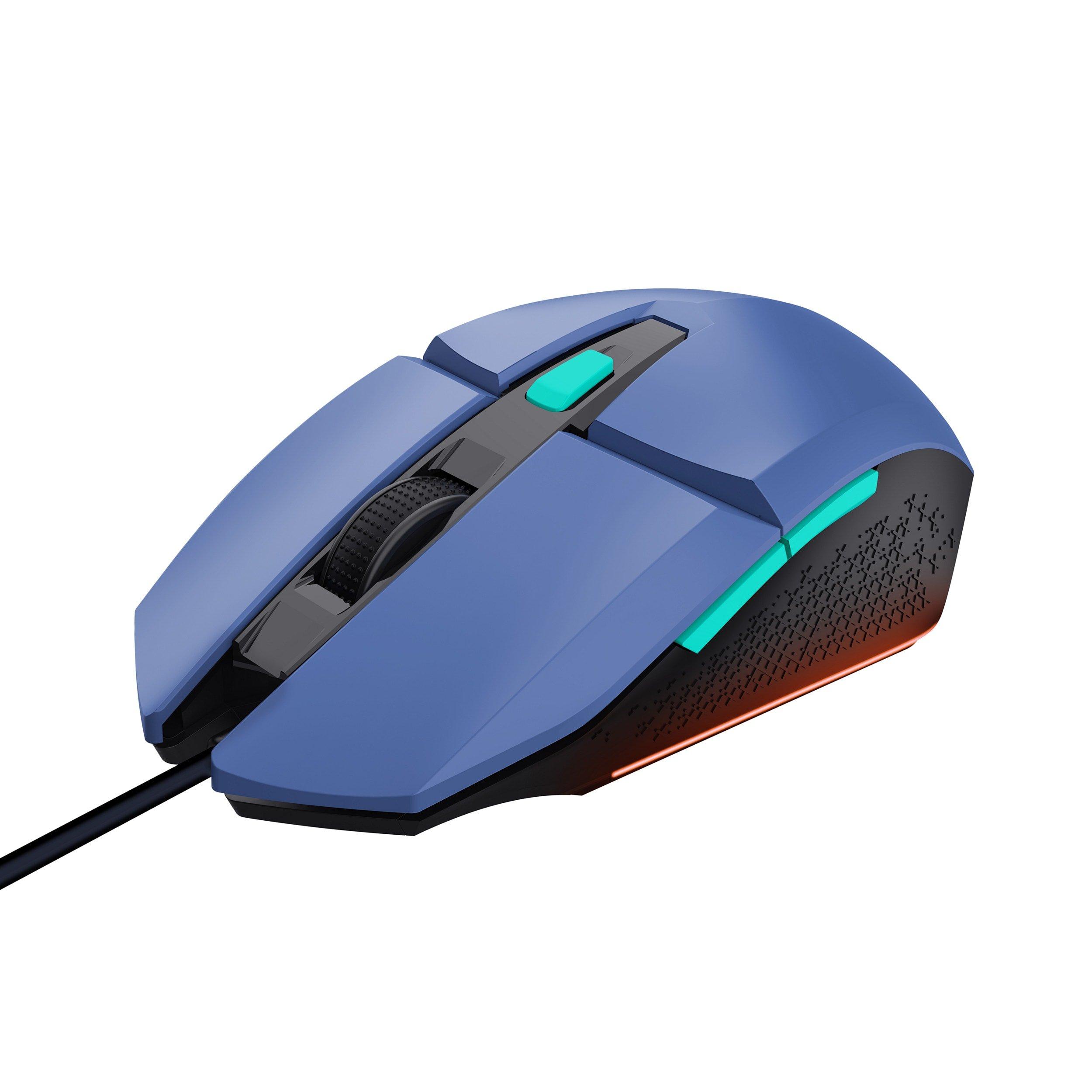 Blue - Trust - Trust GXT 109B Felox Gaming Mouse - Blue - 7