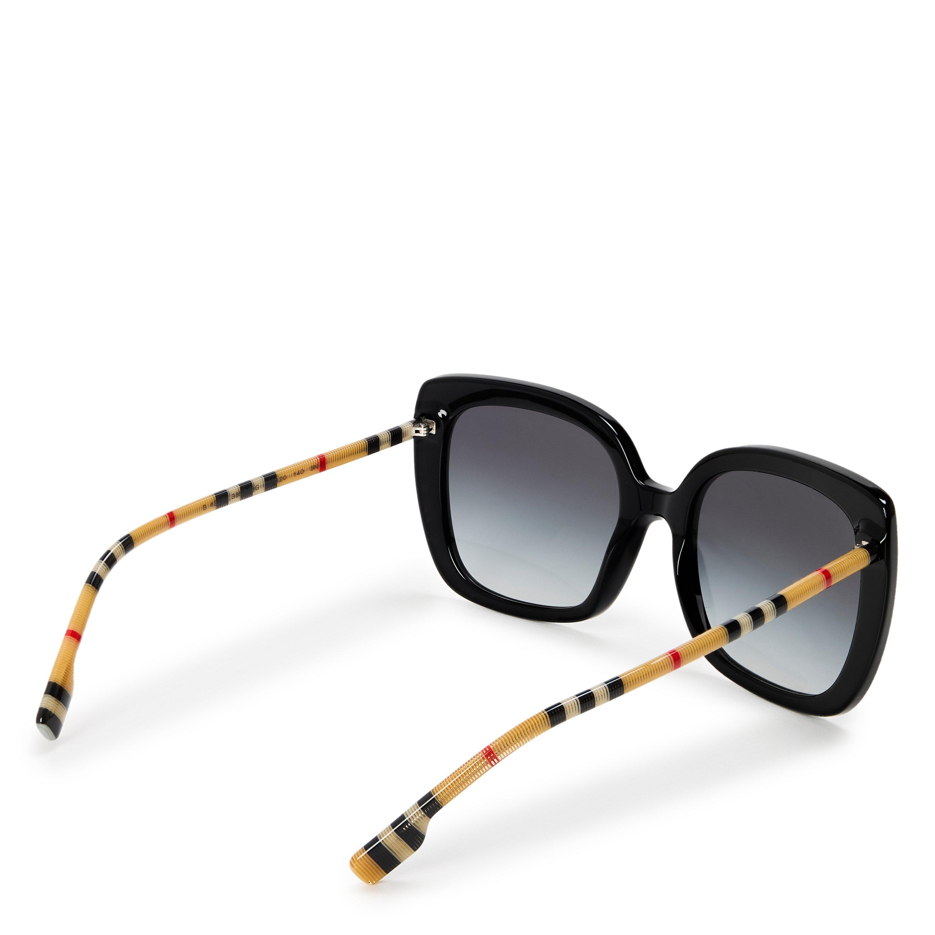 Black - Burberry - Square Sunglasses - 2