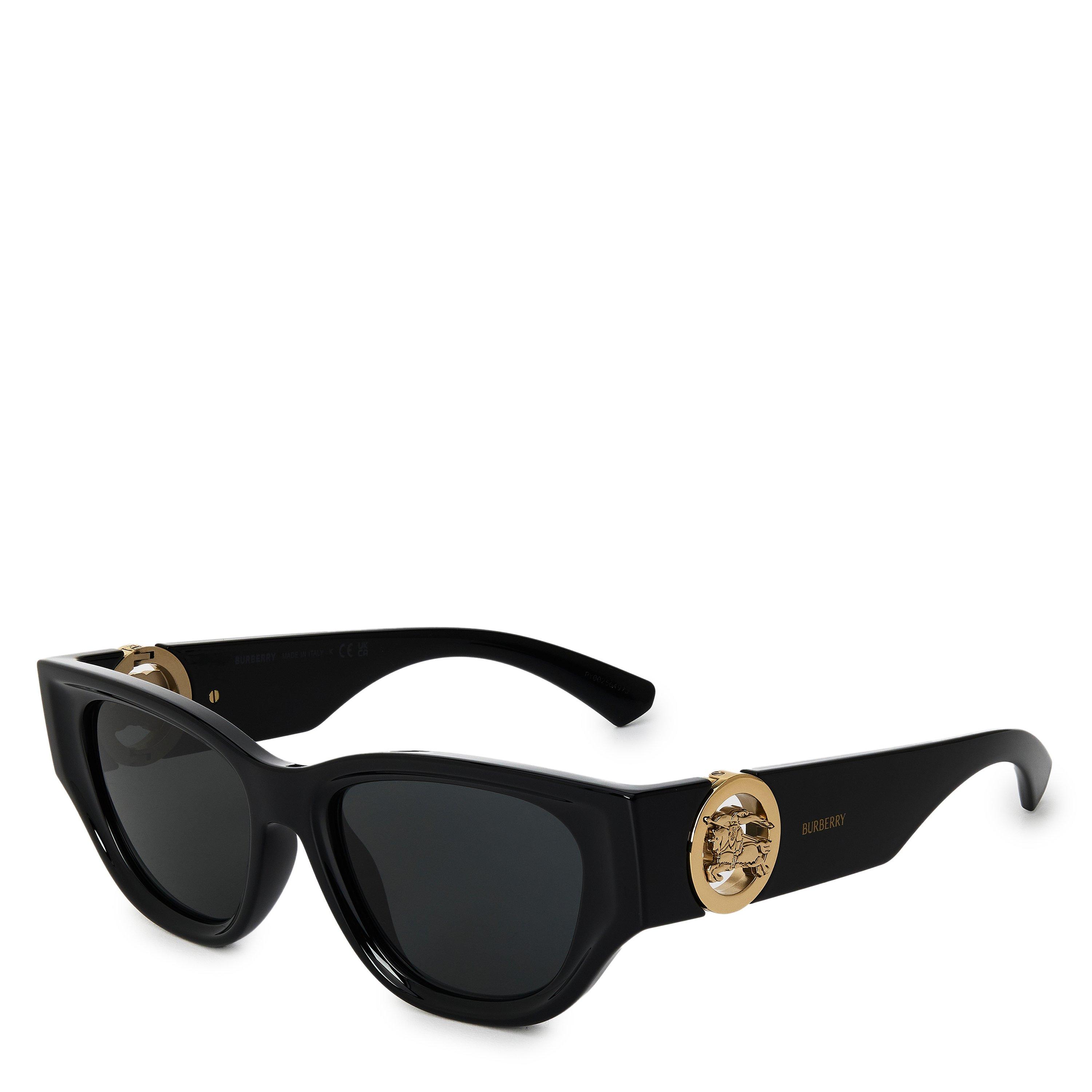 Burberry Women's Rectangle Sunglasses - Black