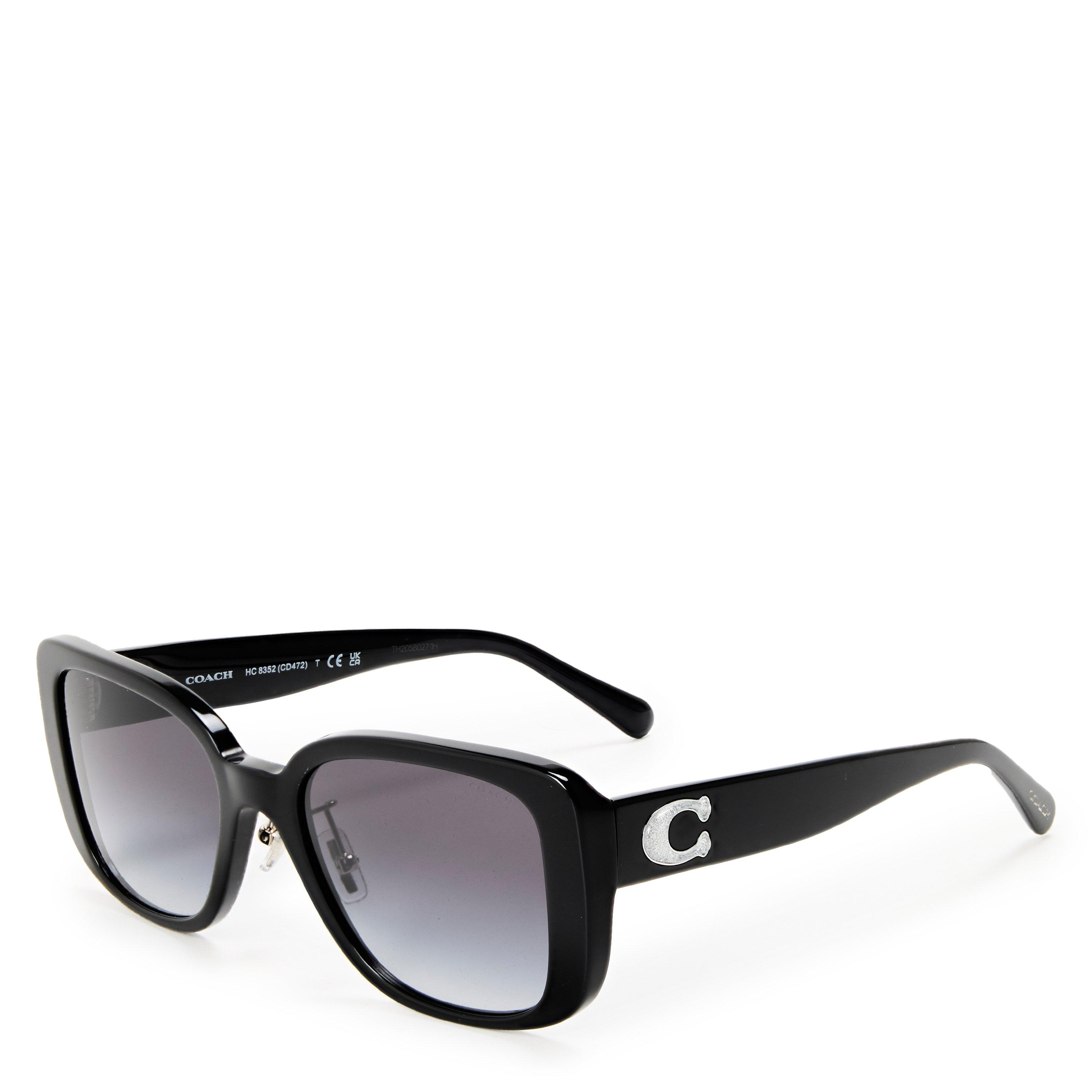 Coach Women's Square Sunglasses - Black