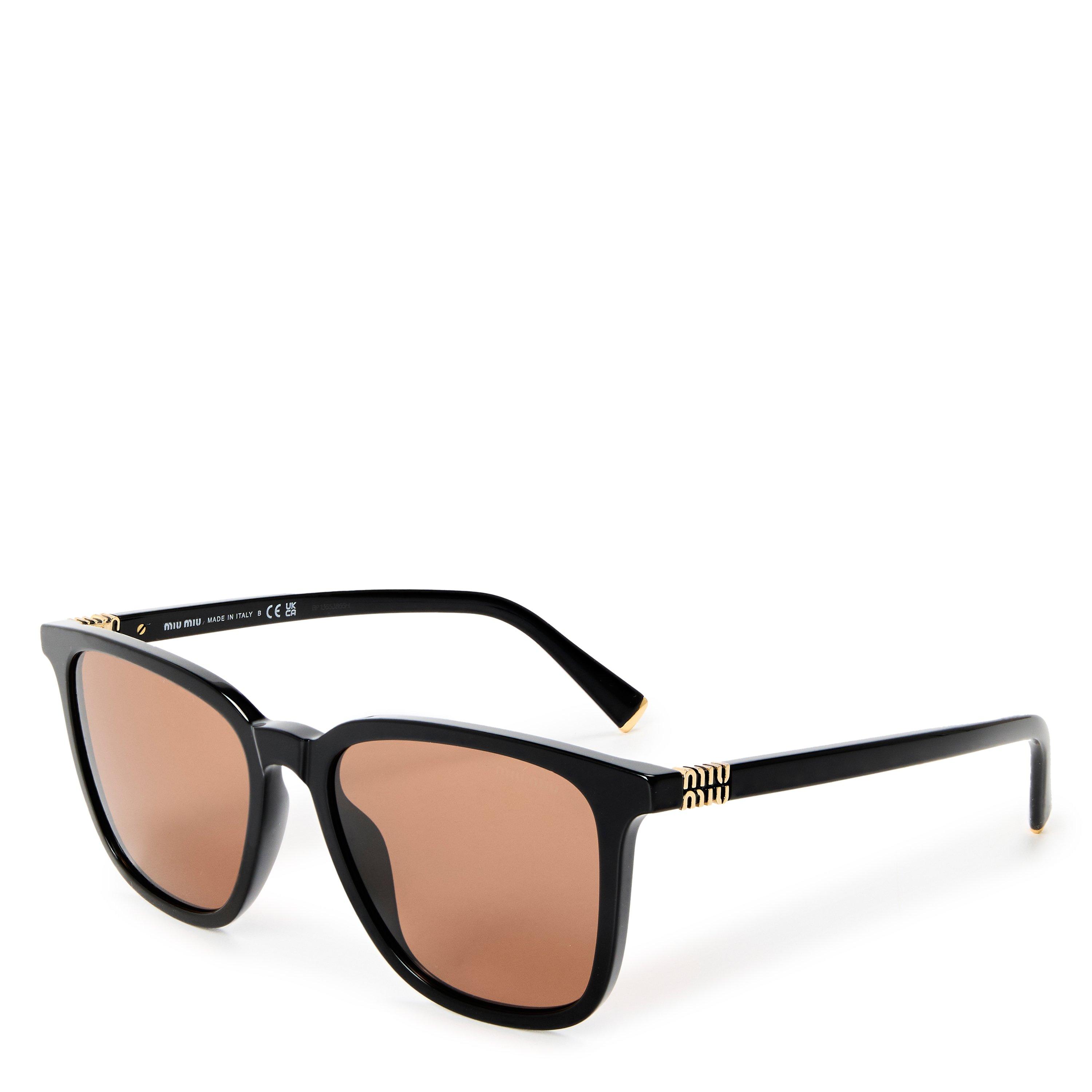 Black - Miu Miu - Miu Sun 0MU B03S Ld62 - 1