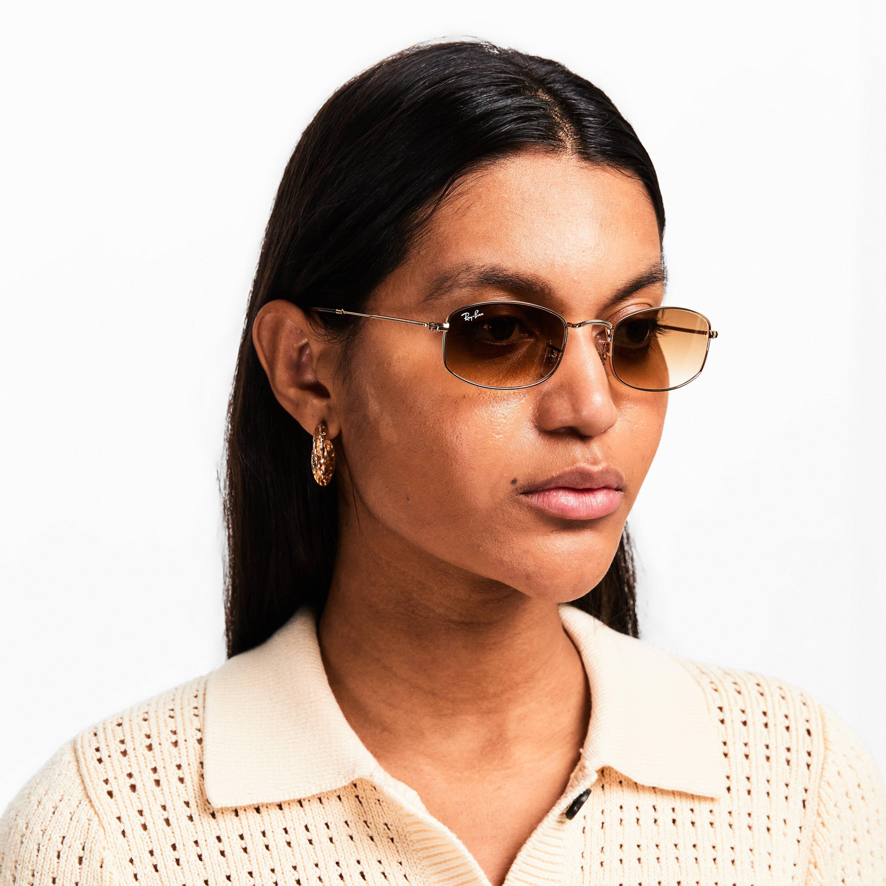 Ray Ban | Women's Rectangle Sunglasses | Flannels