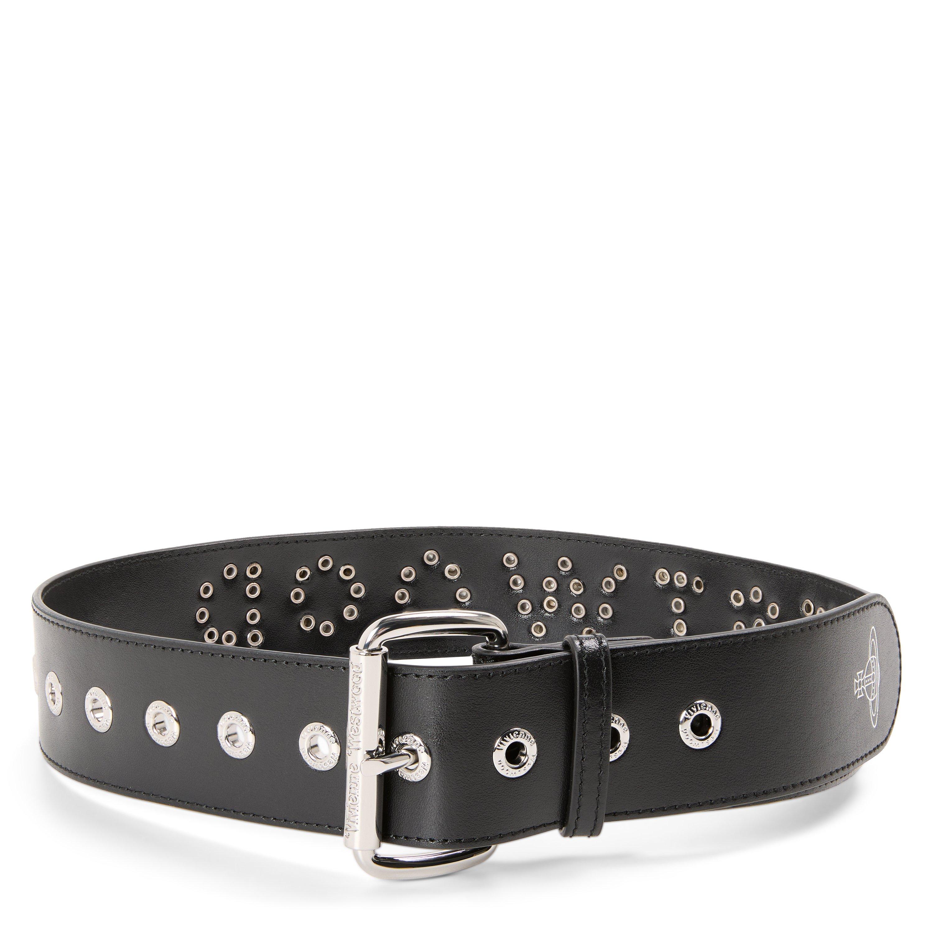 Black Studs - Vivienne Westwood - Viv Studded Belt Ld64 - 1