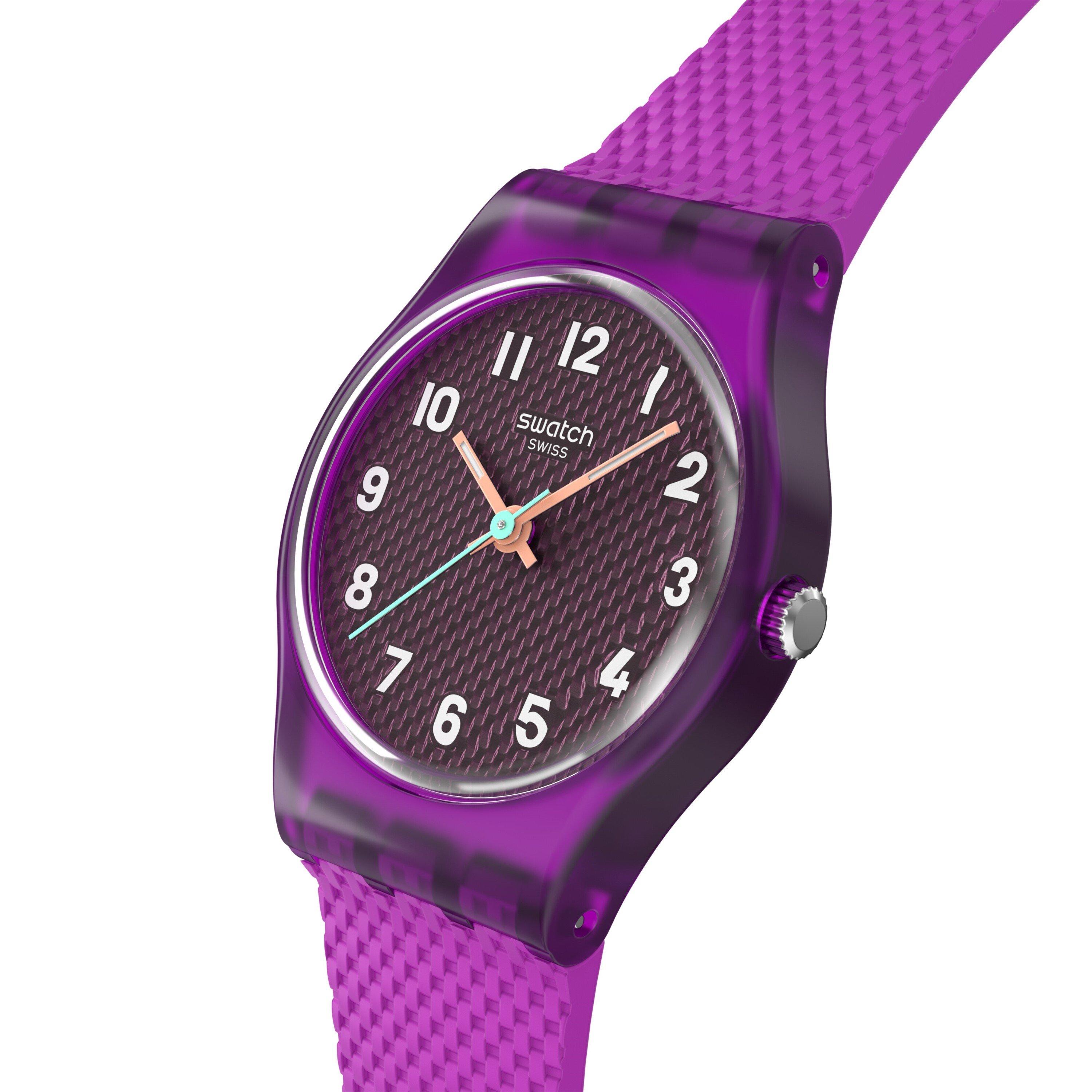Magenta Wave  - Swatch - Essentials Quartz Watch - 3