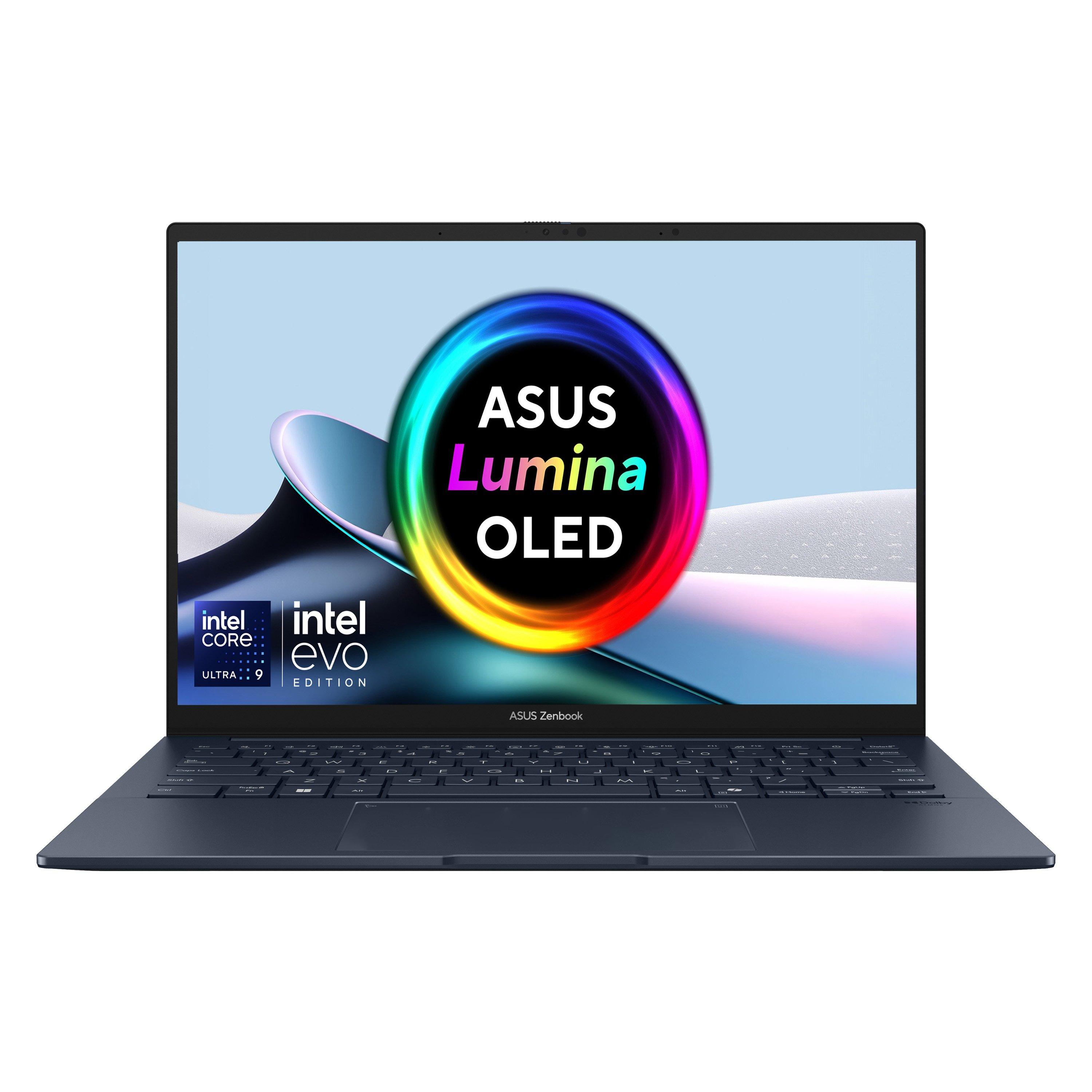 Dunkelblau - ASUS - ASUS Zenbook 14 OLED UX3405CA 14Inch Touchscreen Laptop - Intel Core Ultra 9 285H 32GB 1TB - 1