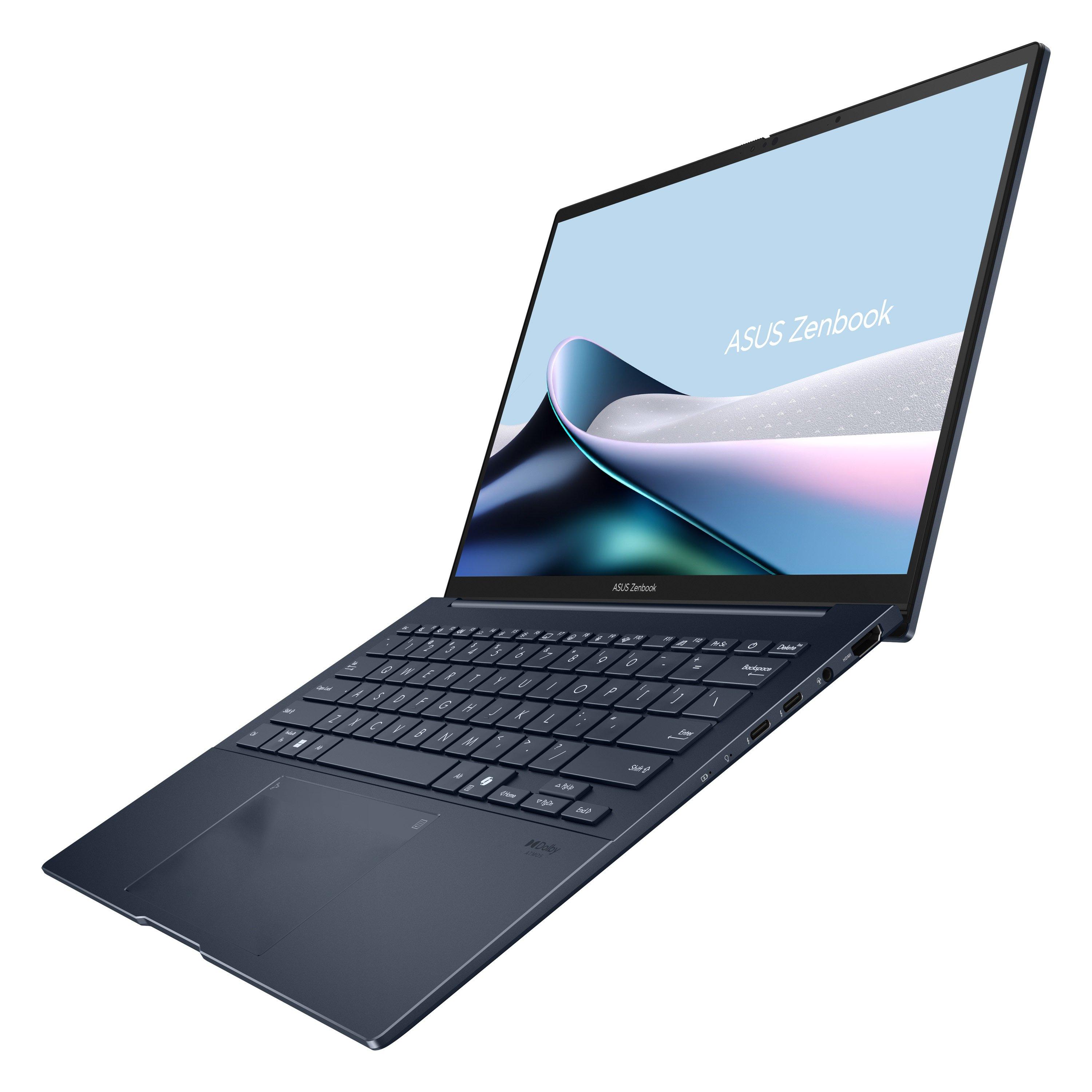 Dunkelblau - ASUS - ASUS Zenbook 14 OLED UX3405CA 14Inch Touchscreen Laptop - Intel Core Ultra 9 285H 32GB 1TB - 4