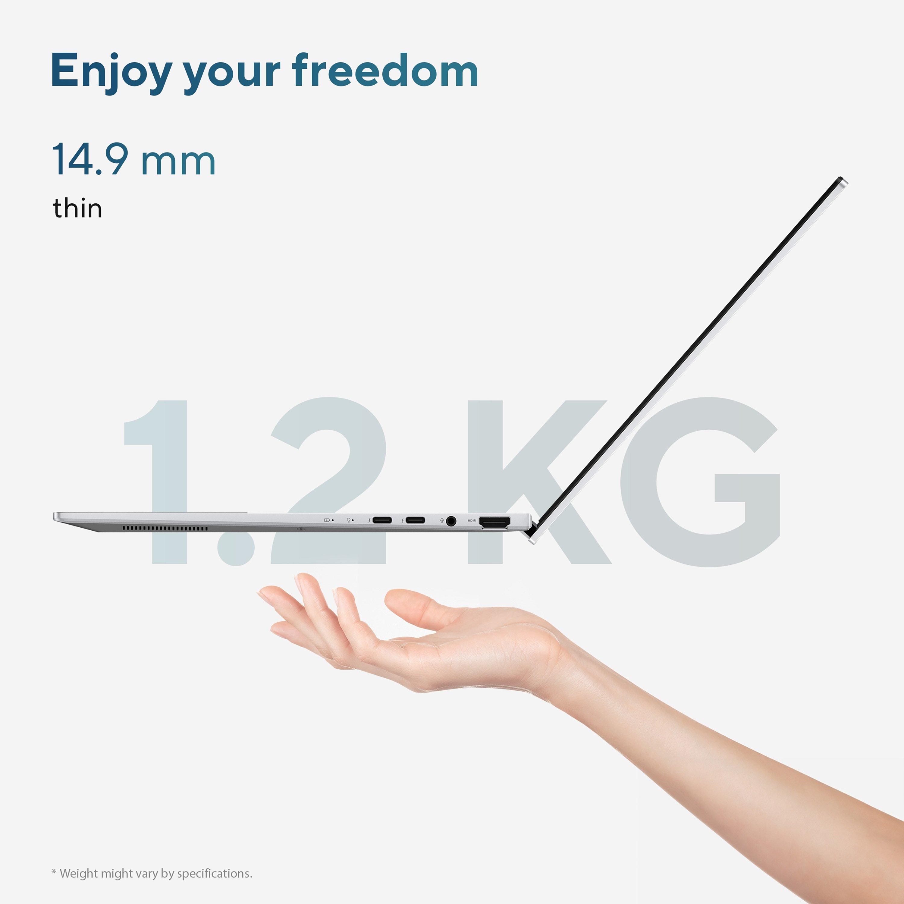 Dunkelblau - ASUS - ASUS Zenbook 14 OLED UX3405CA 14Inch Touchscreen Laptop - Intel Core Ultra 9 285H 32GB 1TB - 9