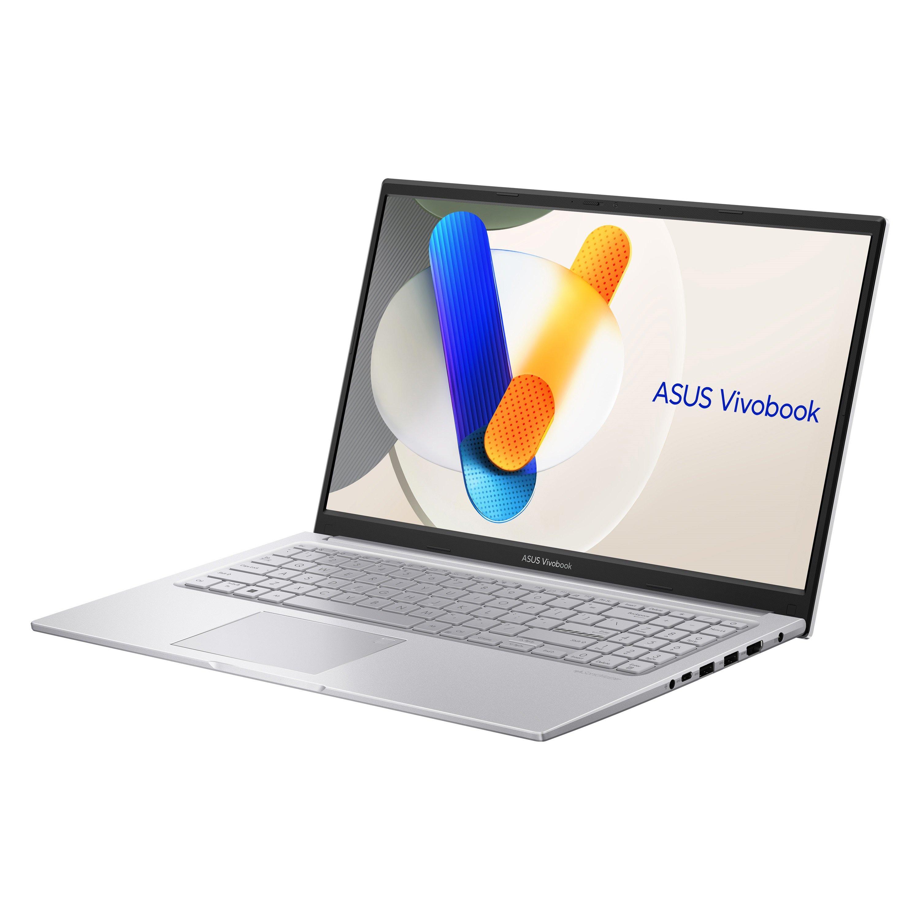 Silber - ASUS - ASUS Vivobook 15 X1504VA 15Inch Laptop - Intel Core 7 150U 16GB 1TB - 2