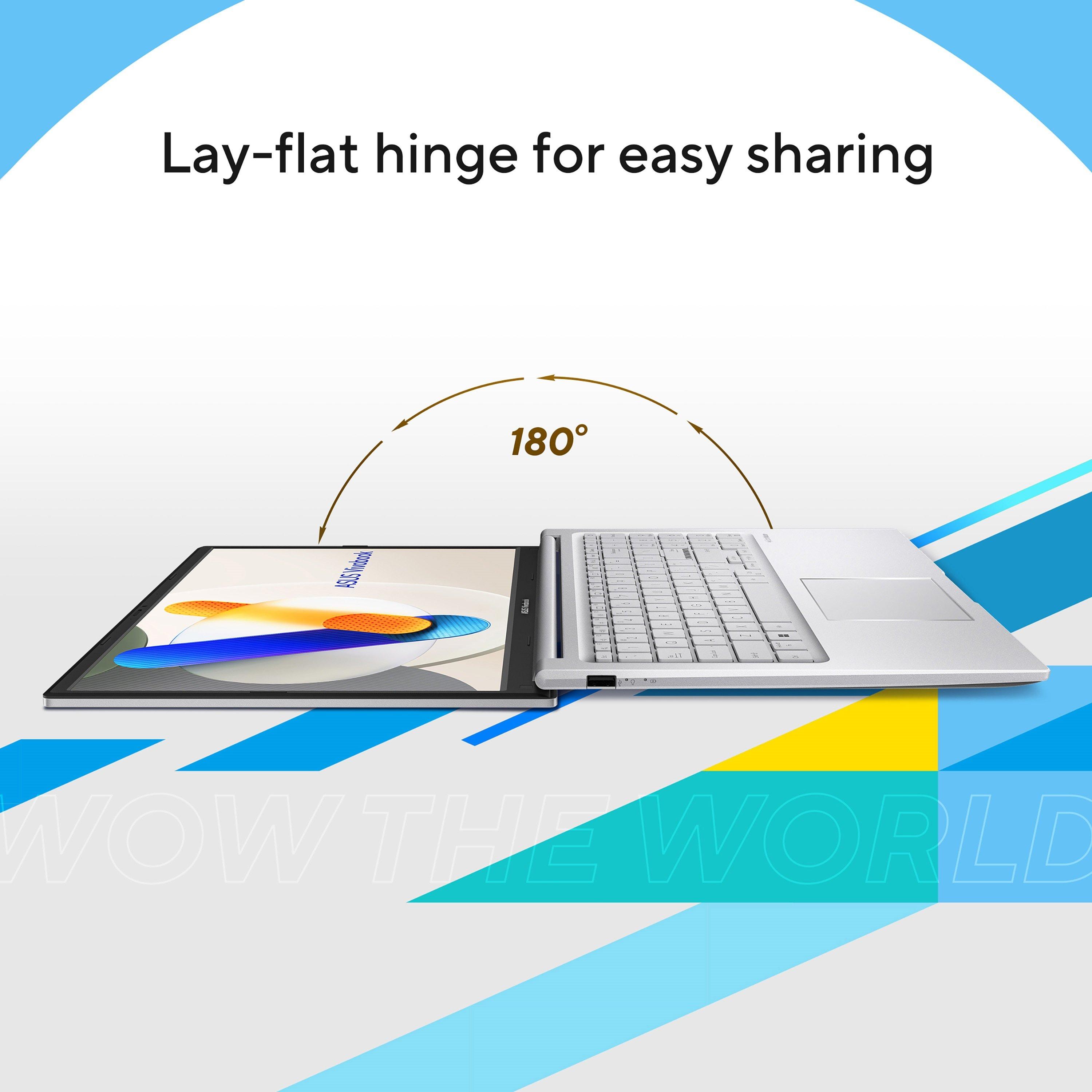 Silber - ASUS - ASUS Vivobook 15 X1504VA 15Inch Laptop - Intel Core 7 150U 16GB 1TB - 5