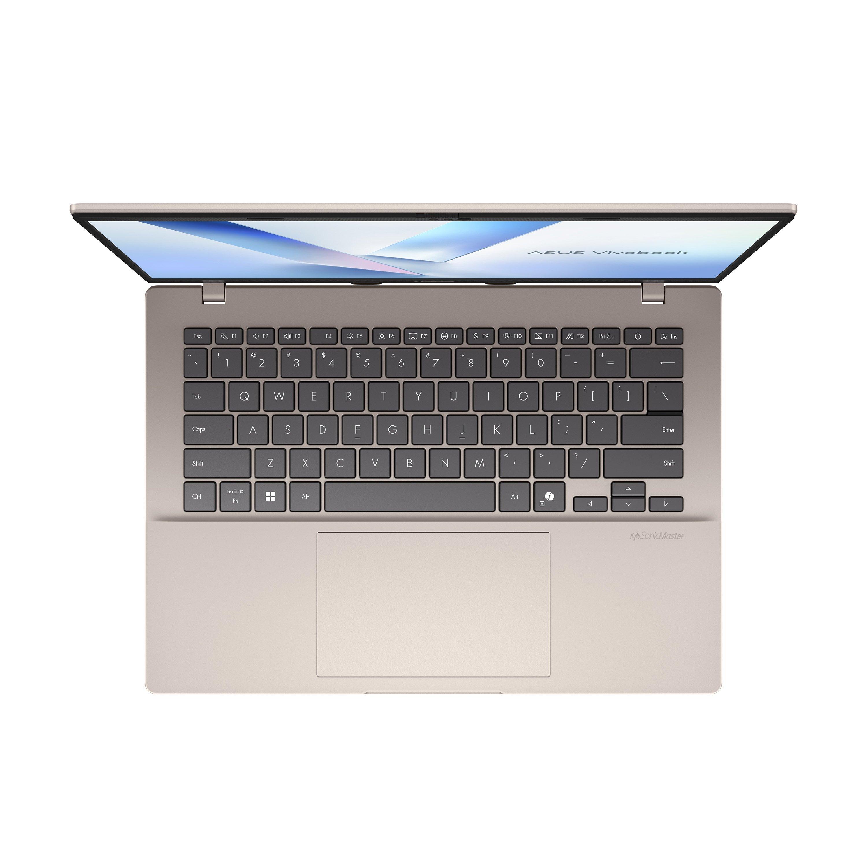 Ouro - ASUS - ASUS Vivobook 14 X1407CA 14Inch Laptop - Intel Core Ultra 5 225H 16GB 512GB - 3