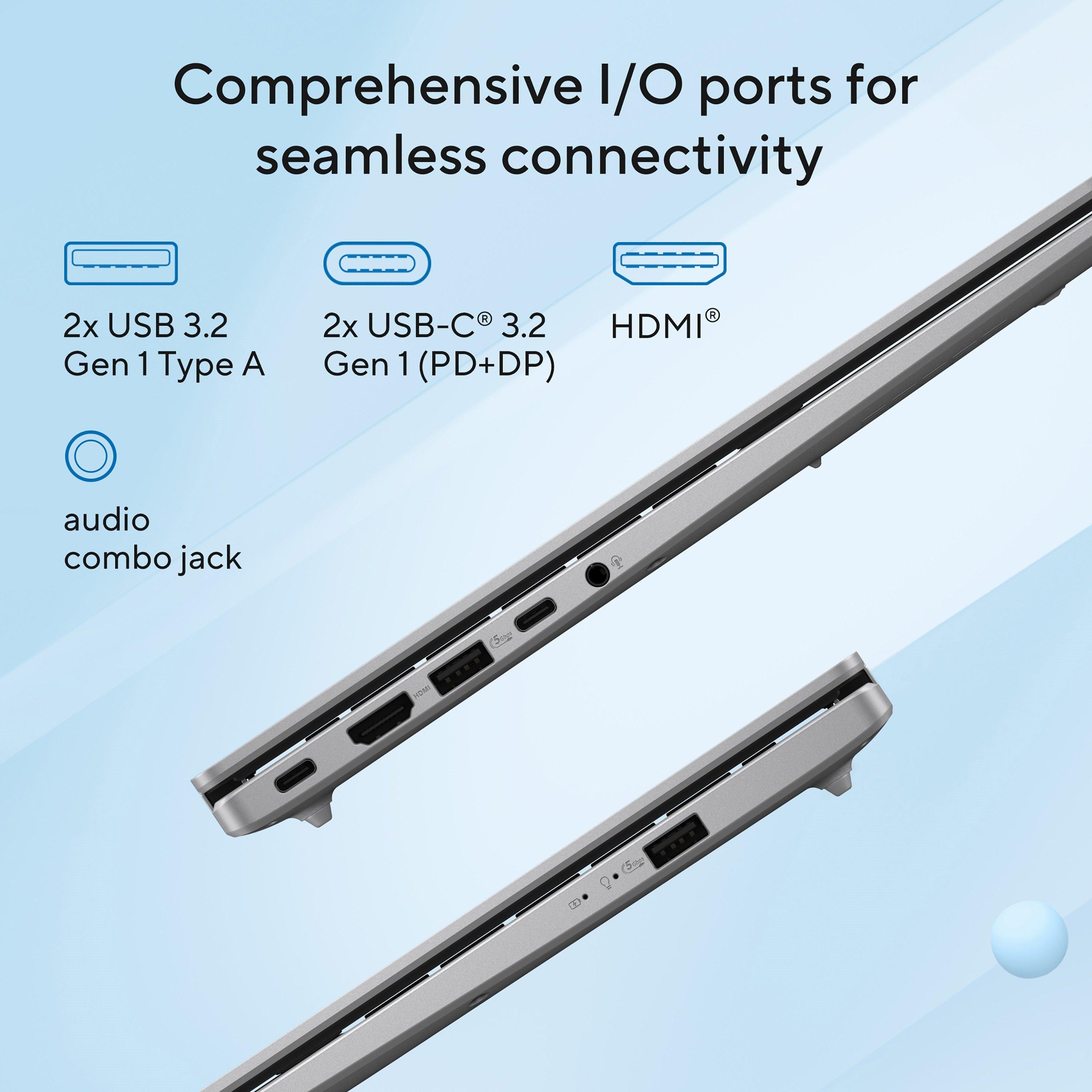 Ouro - ASUS - ASUS Vivobook 14 X1407CA 14Inch Laptop - Intel Core Ultra 5 225H 16GB 512GB - 7