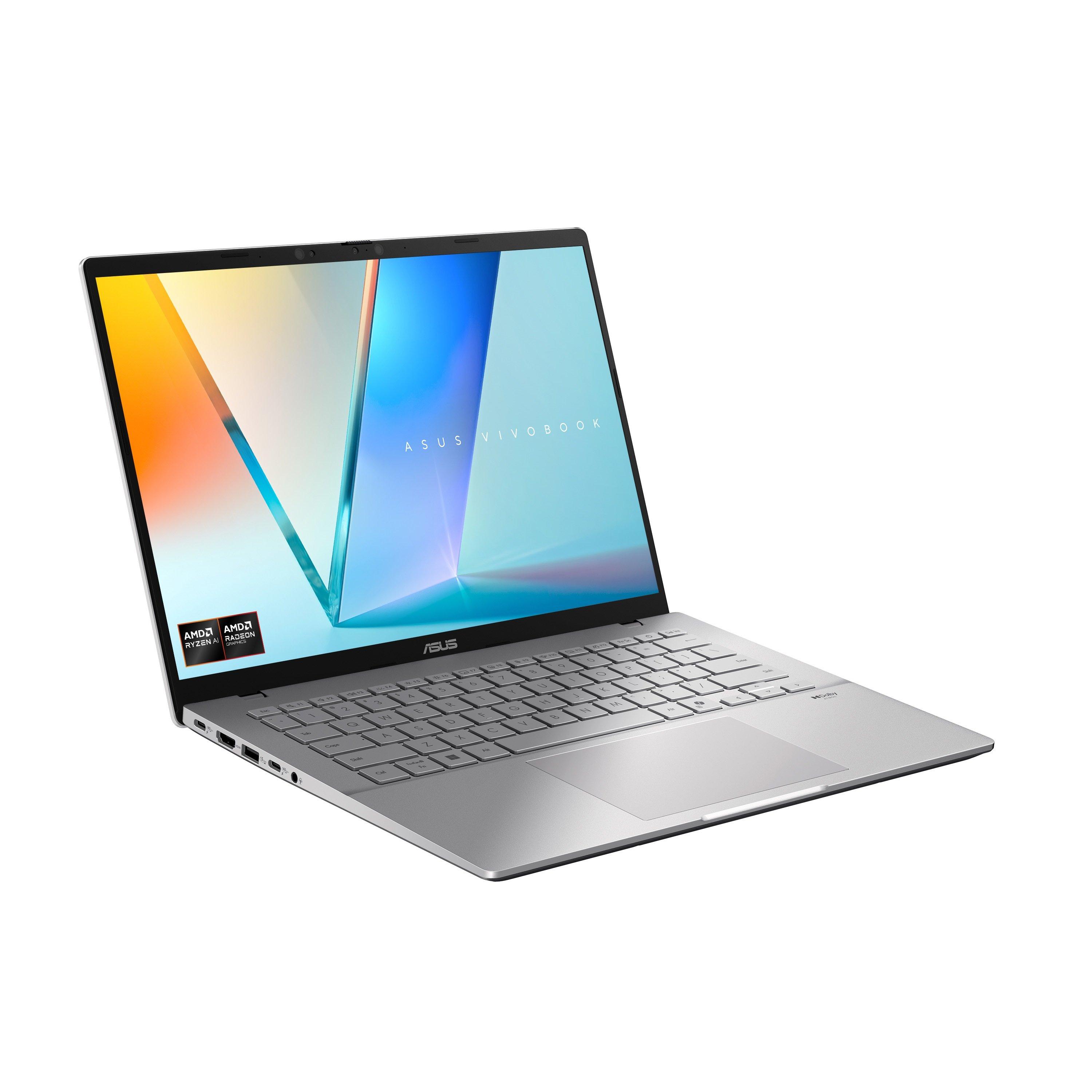Silber - ASUS - ASUS Vivobook 16 M3407HA 16Inch Laptop - AMD Ryzen 5 220 16GB 512GB - 2
