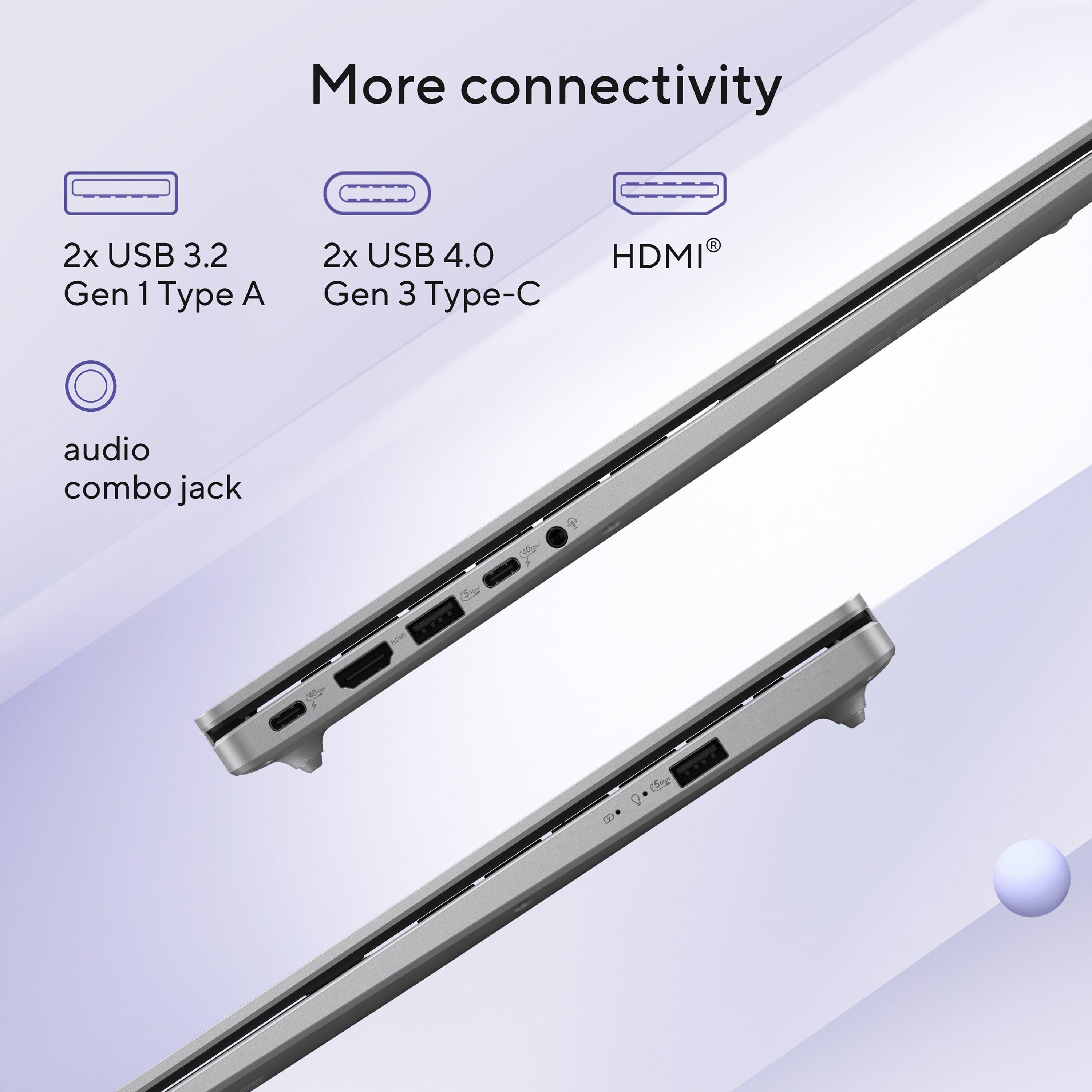 Donkerblauw - ASUS - ASUS Vivobook 16 X1607QA 16Inch Laptop - Qualcomm Snapdragon 16GB 512GB - 12