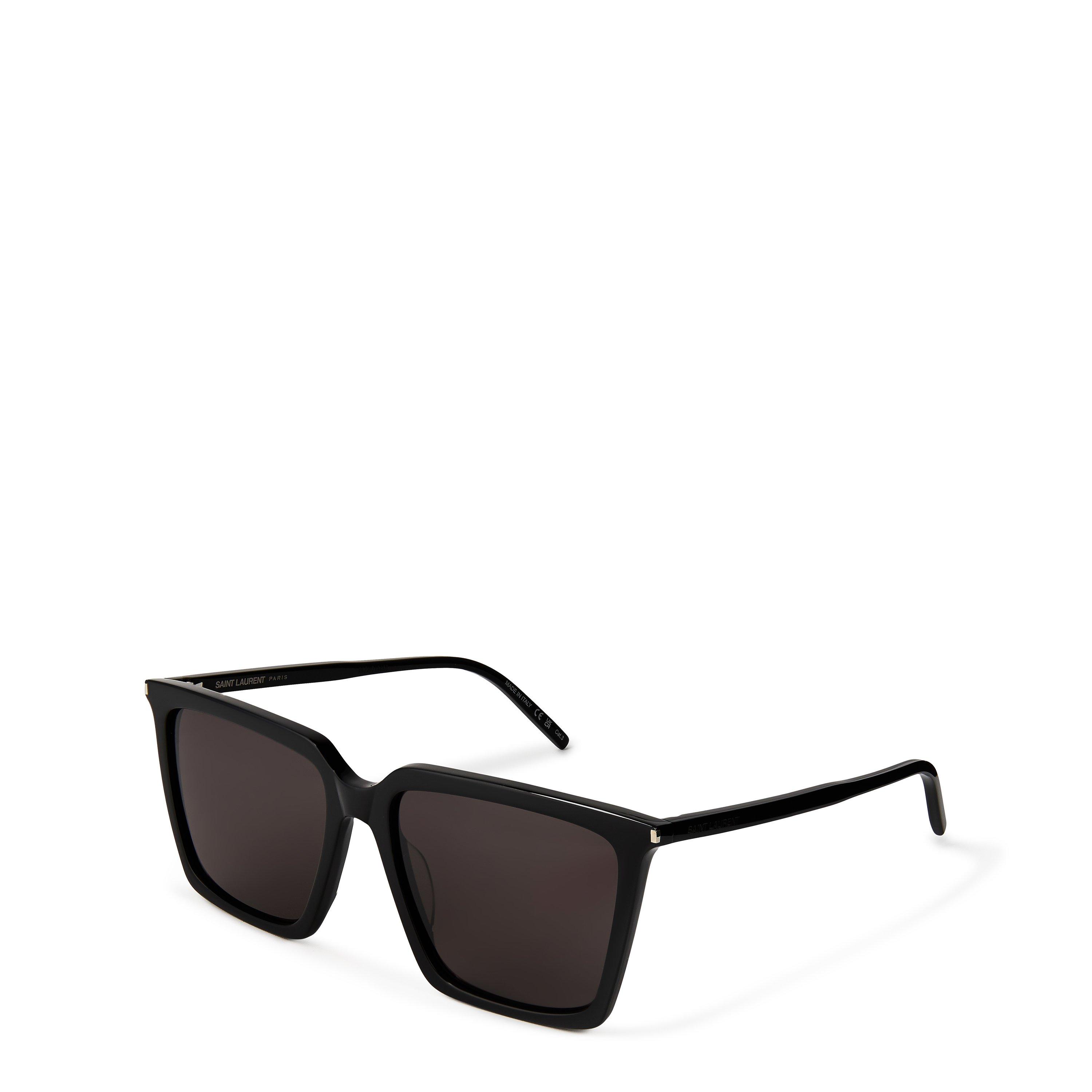 Black 001 - Saint Laurent - Saint Laurent SL 474 Womens Square Sunglasses - 1