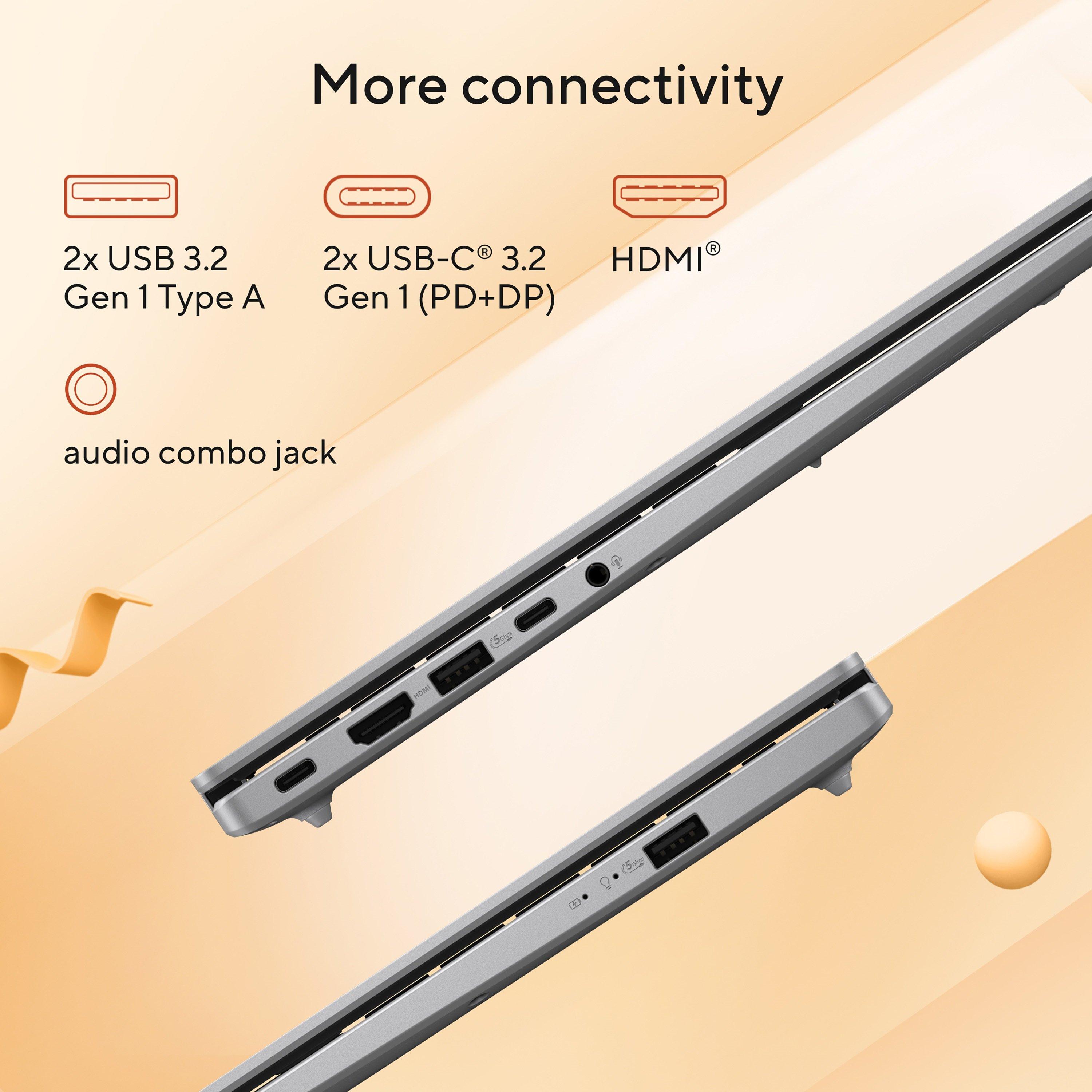 Dark Blue - ASUS - ASUS Vivobook 14 M1407KA 14Inch Laptop - AMD Ryzen AI 5 340 16GB 512GB - 7