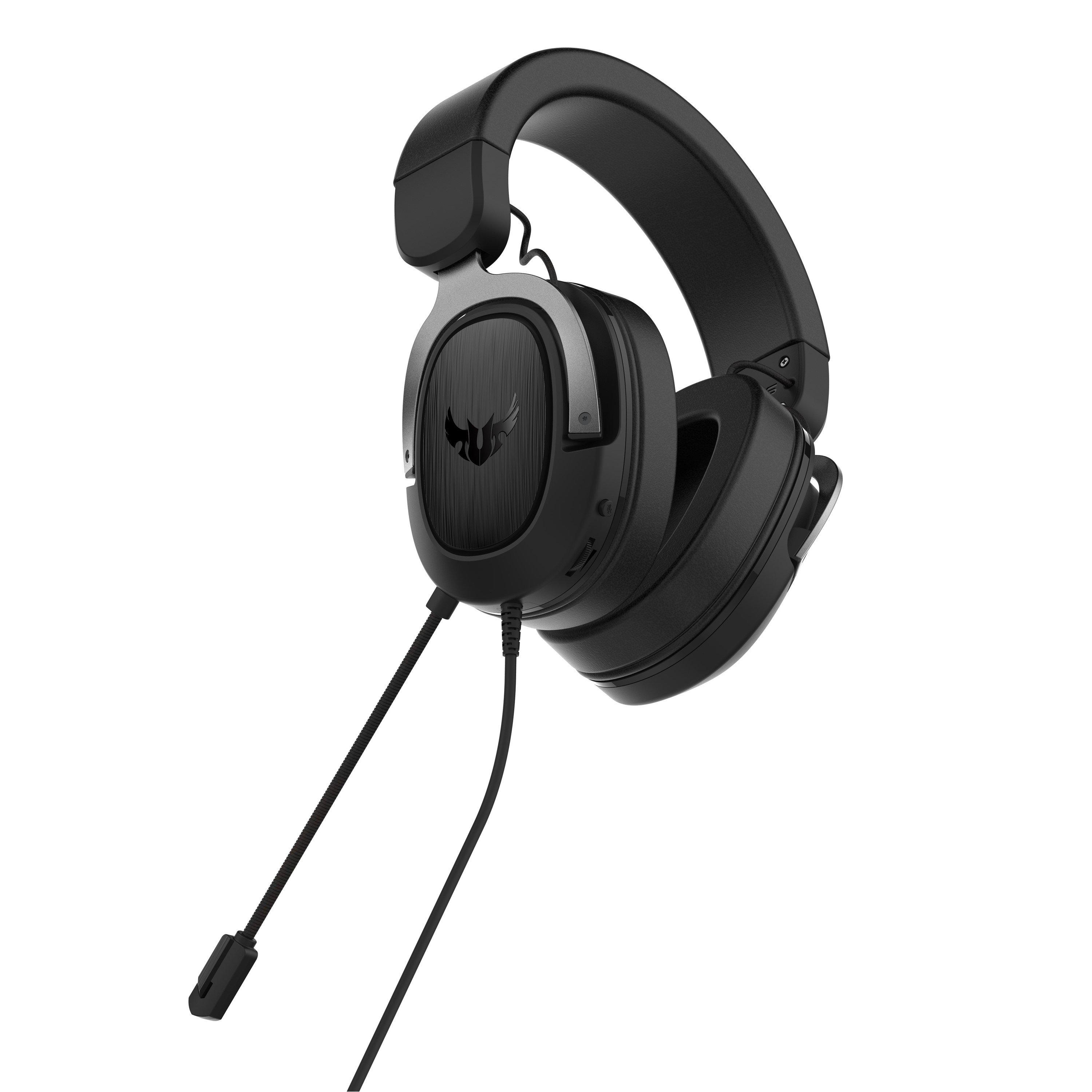 Zwart - ASUS - ASUS TUF Gaming H3 Headset - 2
