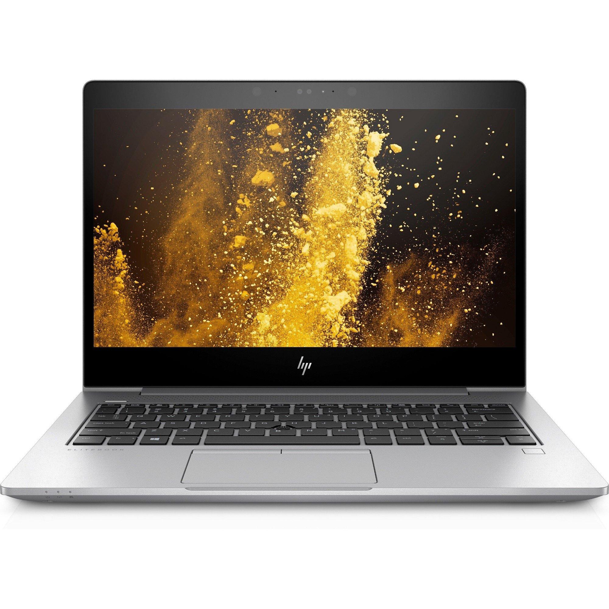 Plata - HP - T1A Refurbished HP EliteBook 830 G5 13Inch Laptop - Intel Core i5-8350U 16GB 256GB Windows 10 Pro