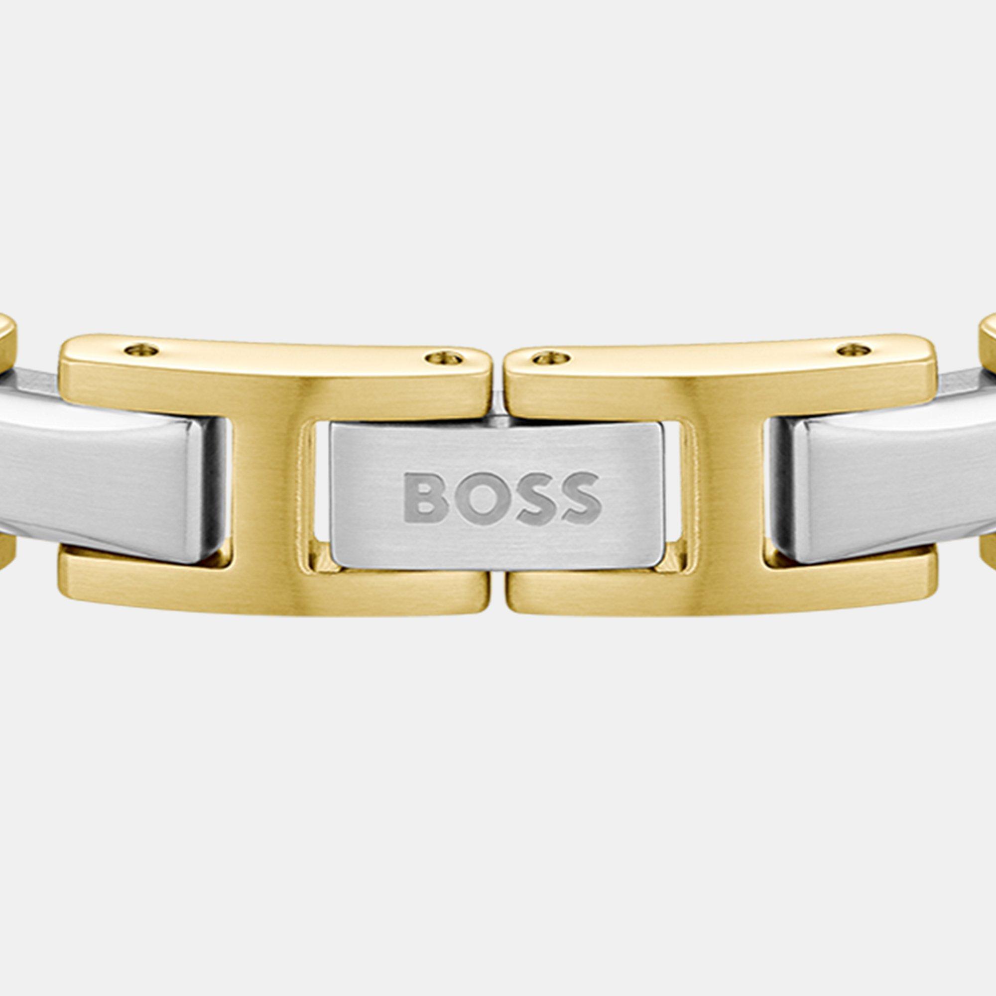 Gold/Silver - Boss - Gents BOSS Nolan Bracelet - 2