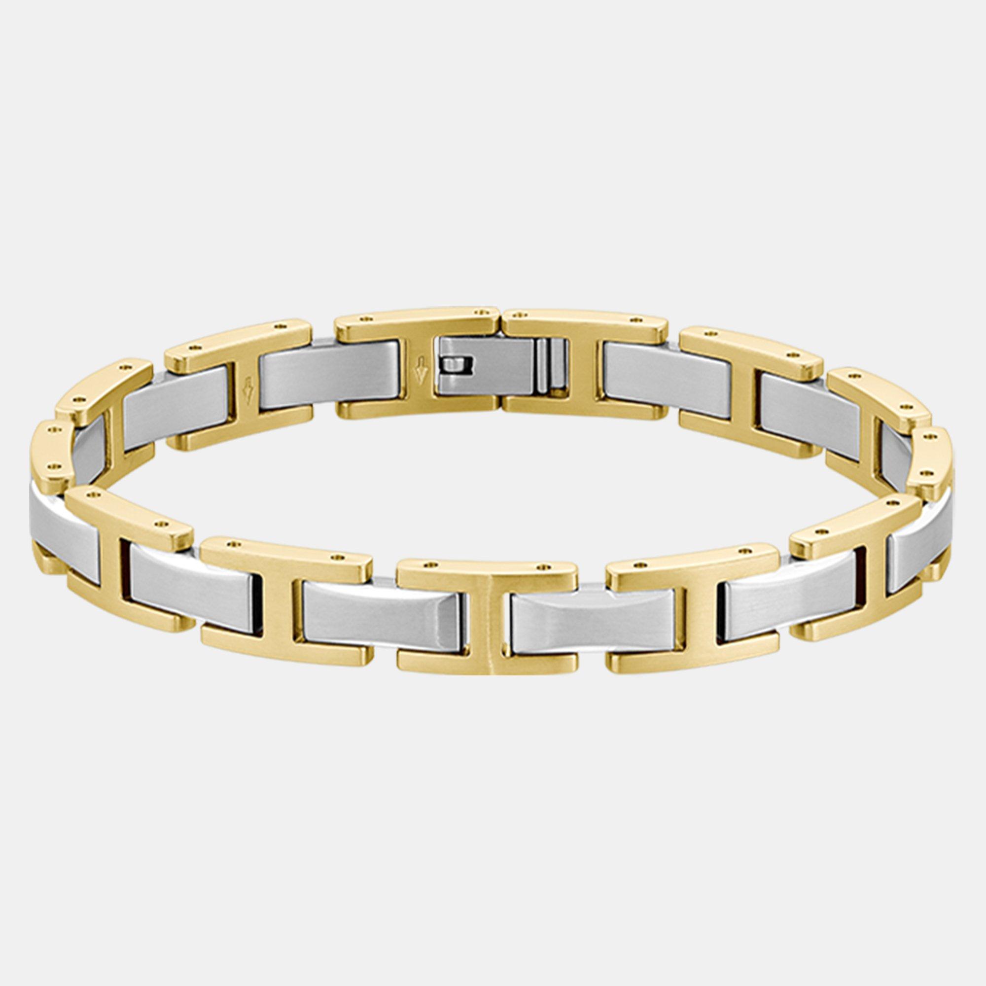 Gold/Silver - Boss - Gents BOSS Nolan Bracelet - 5