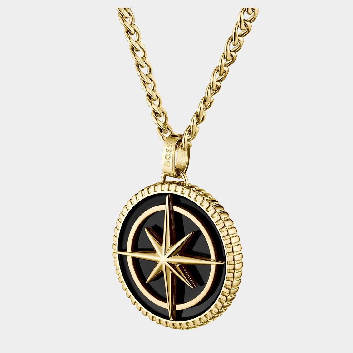 Boss Gents BOSS North Necklace - Gold