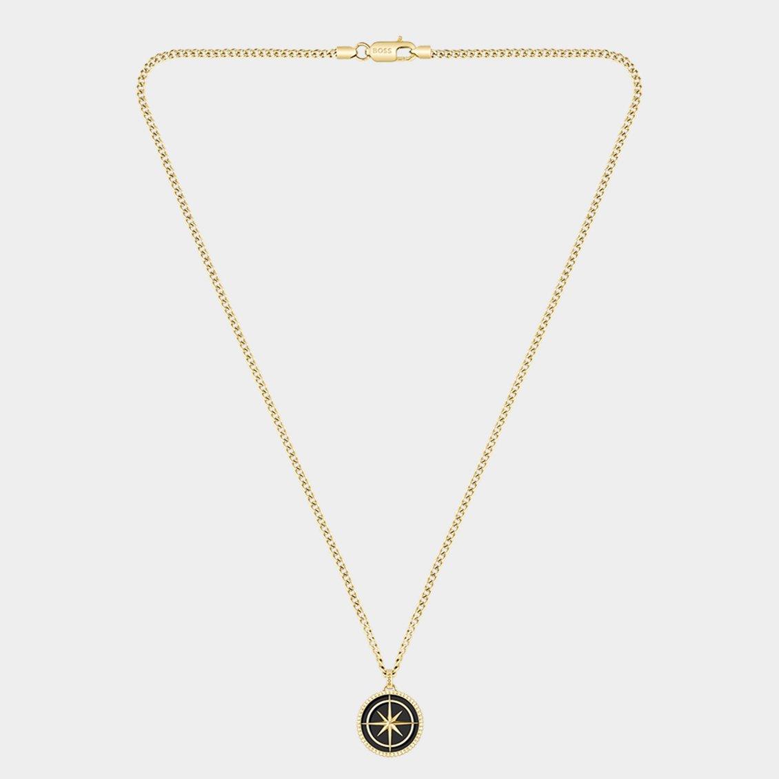 Gold - Boss - Gents BOSS North Necklace - 2