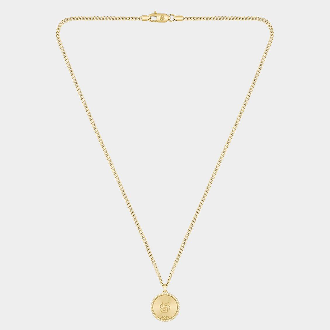 Gold - Boss - Gents BOSS North Necklace - 3