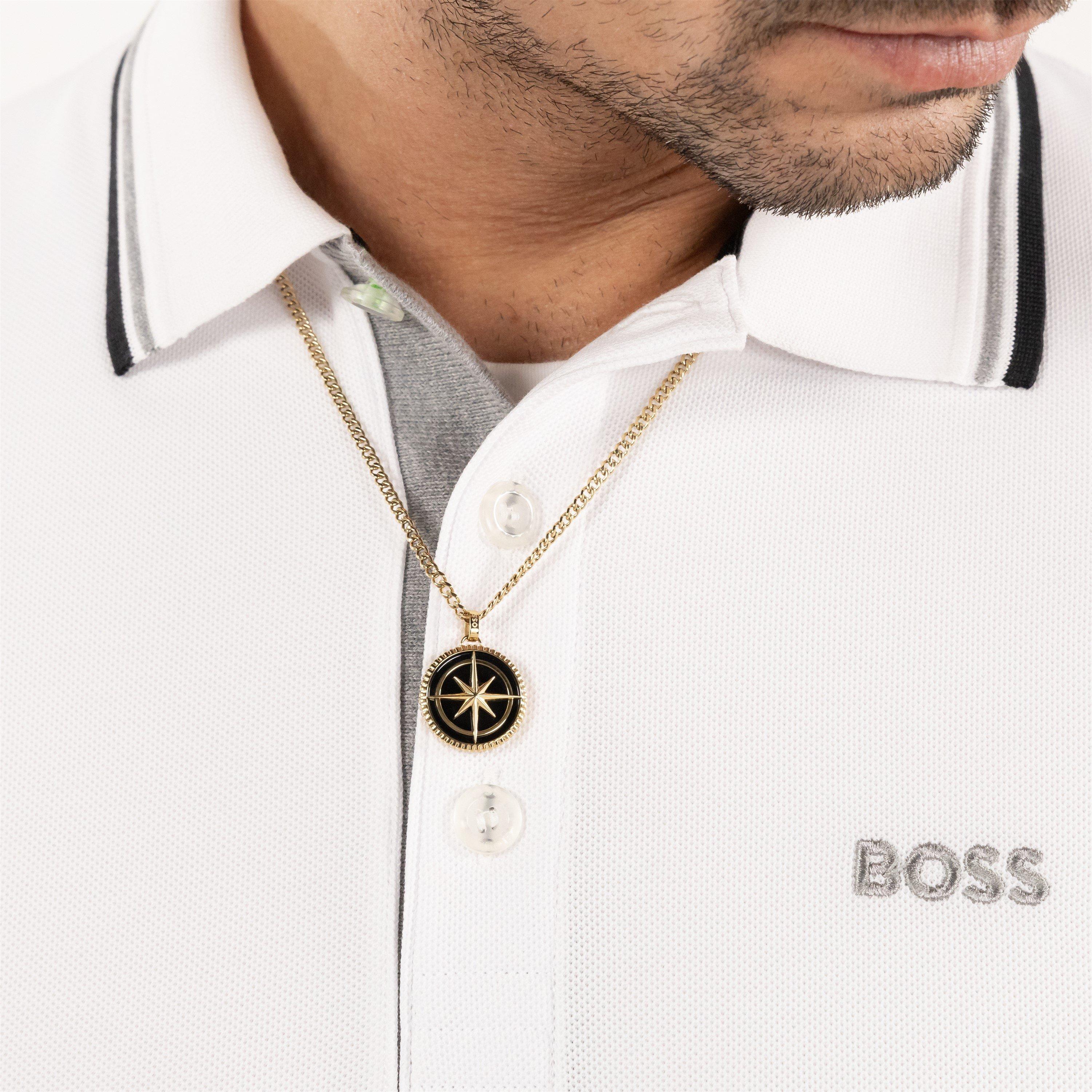 Gold - Boss - Gents BOSS North Necklace - 6