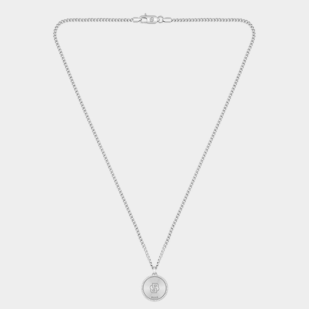 Silver - Boss - Gents BOSS North Necklace - 3
