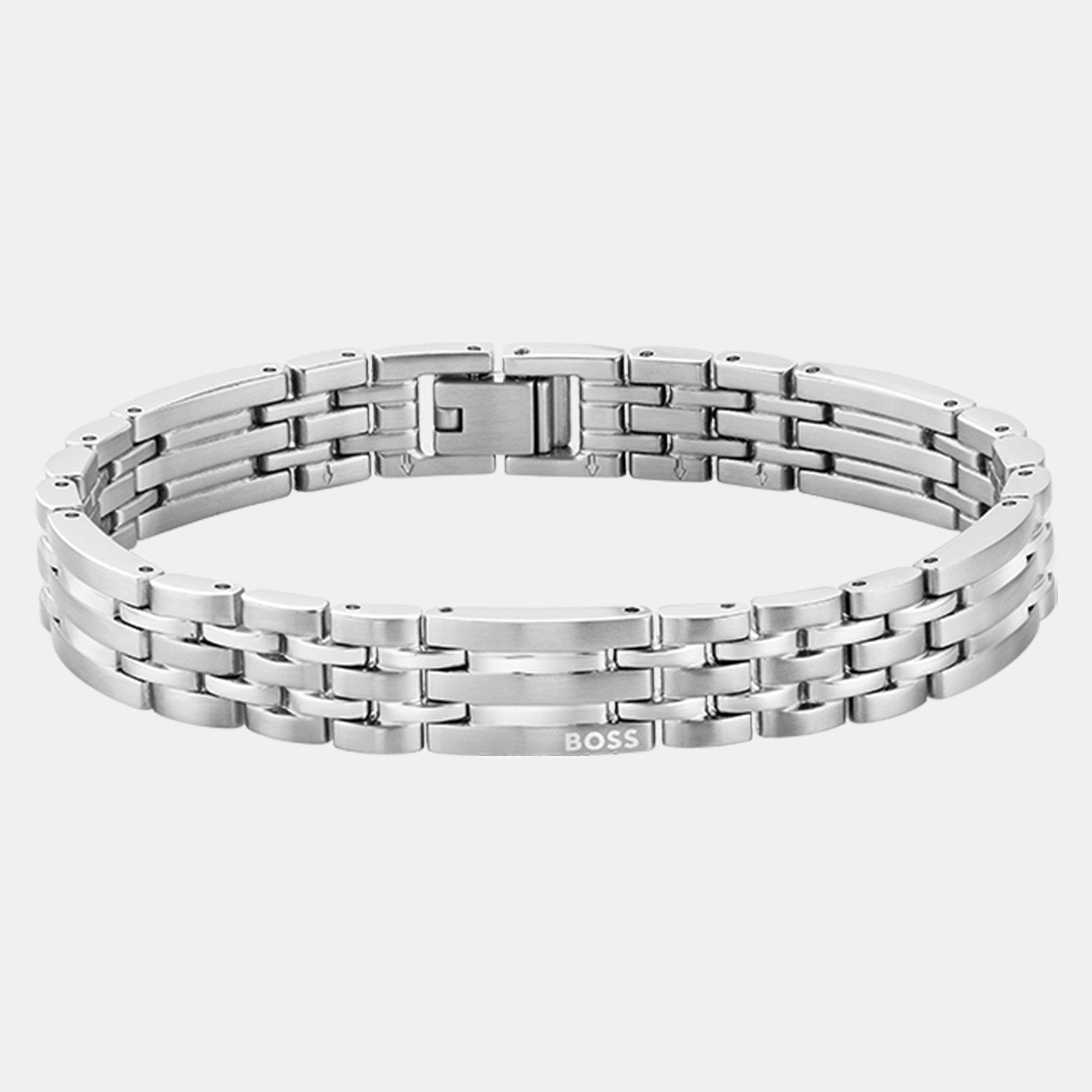 Silver - Boss - Gents BOSS Wesley Bracelet - 1