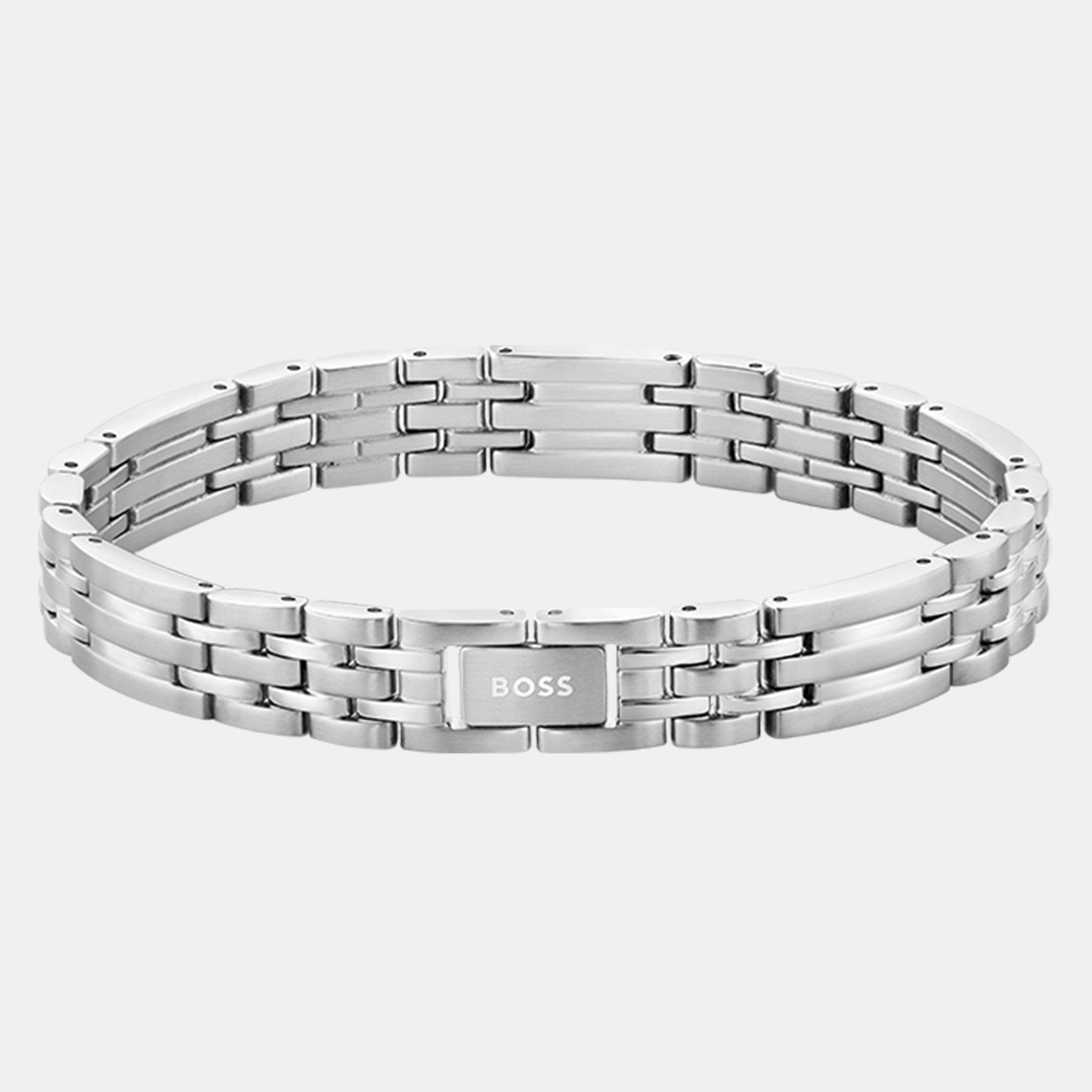 Silver - Boss - Gents BOSS Wesley Bracelet - 3
