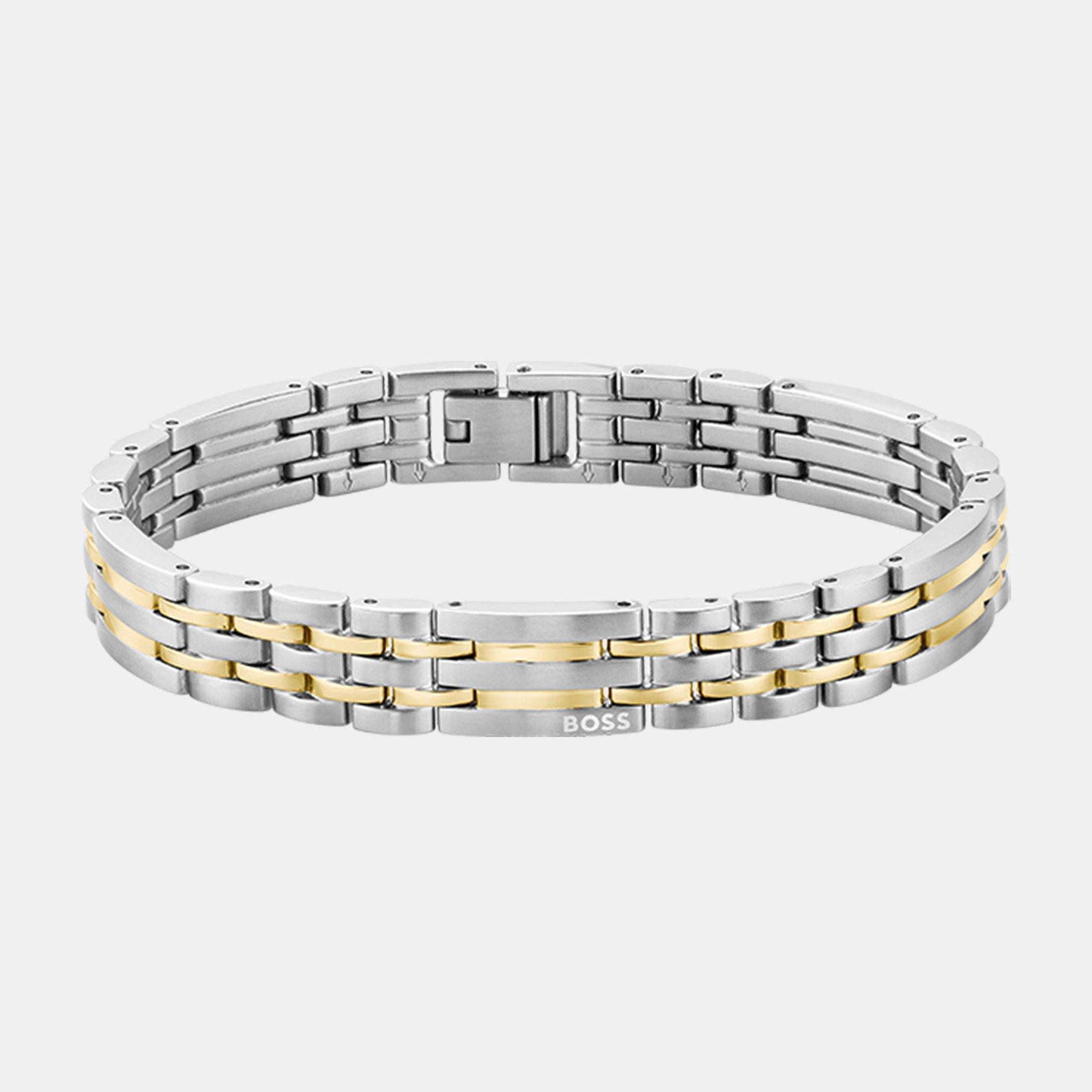 Gold/Silver - Boss - Gents BOSS Wesley Bracelet - 2